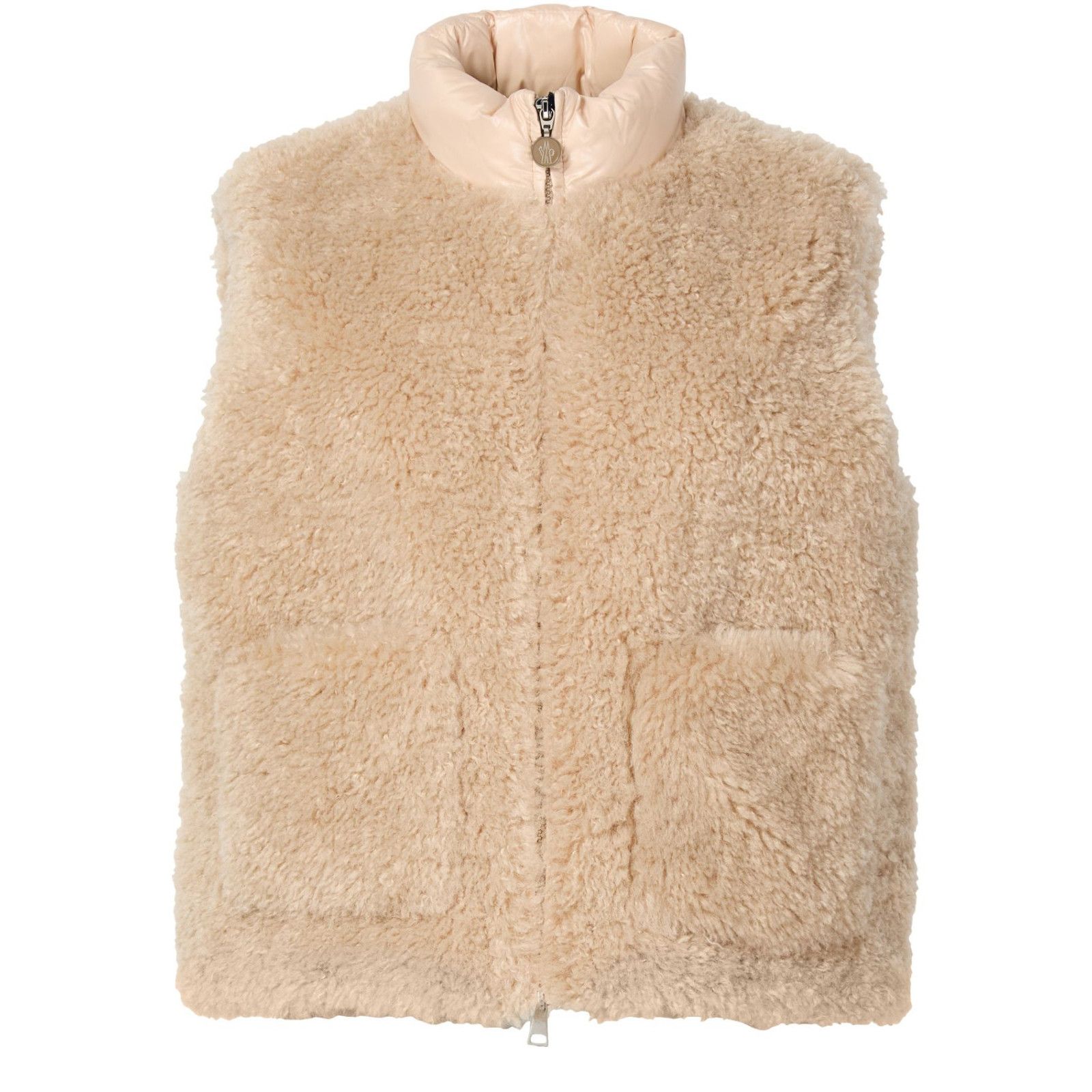 MONCLER Planeze Women's Beige Down Vest New (Women's size:0;