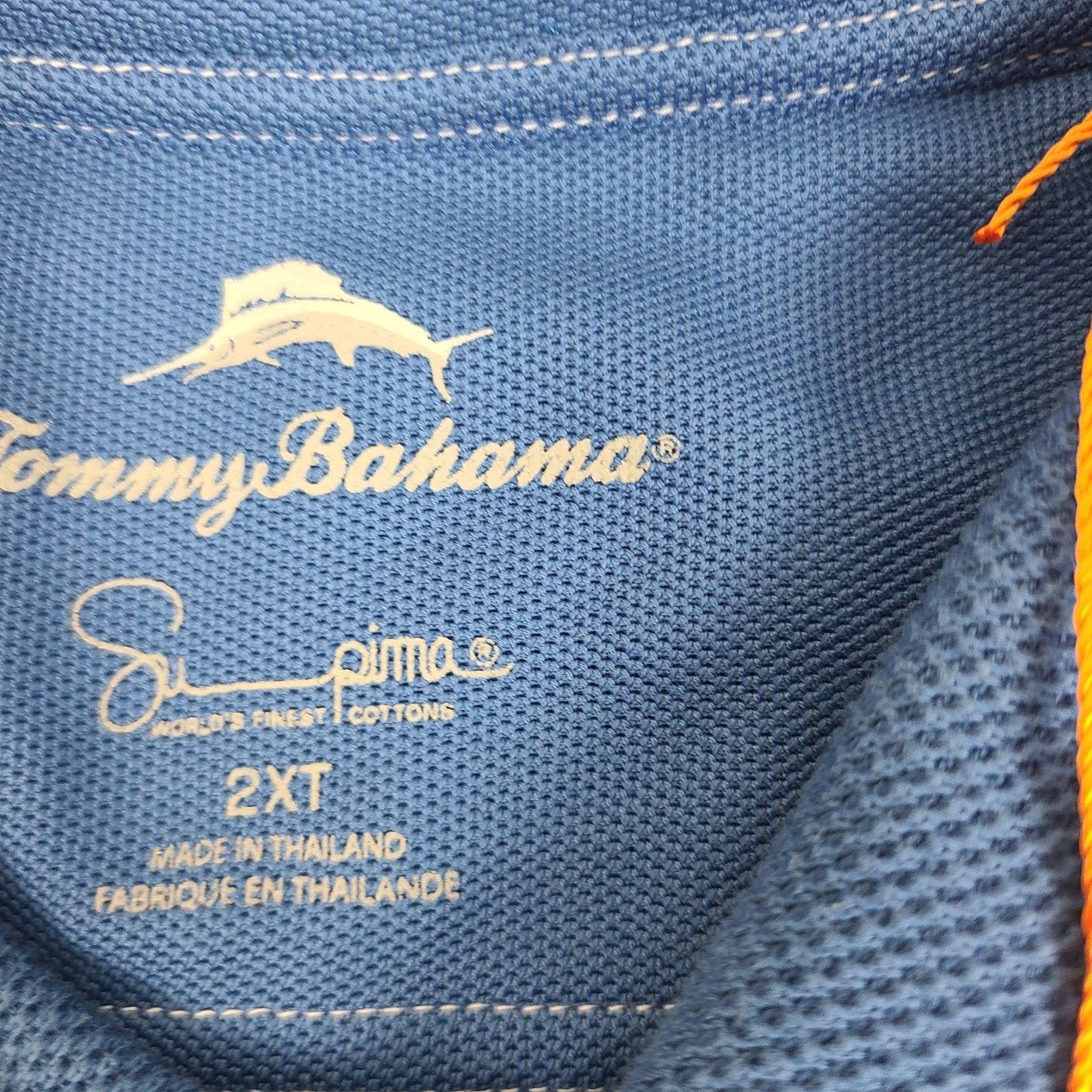 Tommy Bahama Tommy Bahama Long Sleeve Emfielder 2.0 Supima 2XT Blue NWT Size US XXL / EU 58 / 5 - 3 Thumbnail