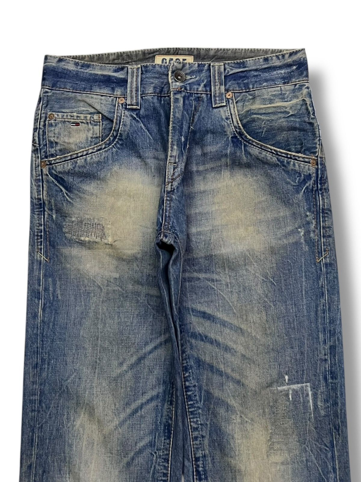 Tommy Hilfiger Baggy Vintage Tommy Hilfiger Denim Gage - Faded Mud Wash Size US 31 - 4 Thumbnail