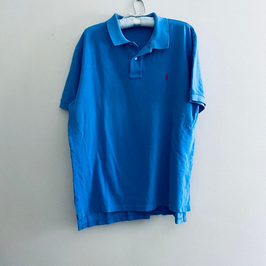 Polo Ralph Lauren Polo Ralph Lauren blue polo shirt Size US L / EU 52-54 / 3 - 2 Thumbnail