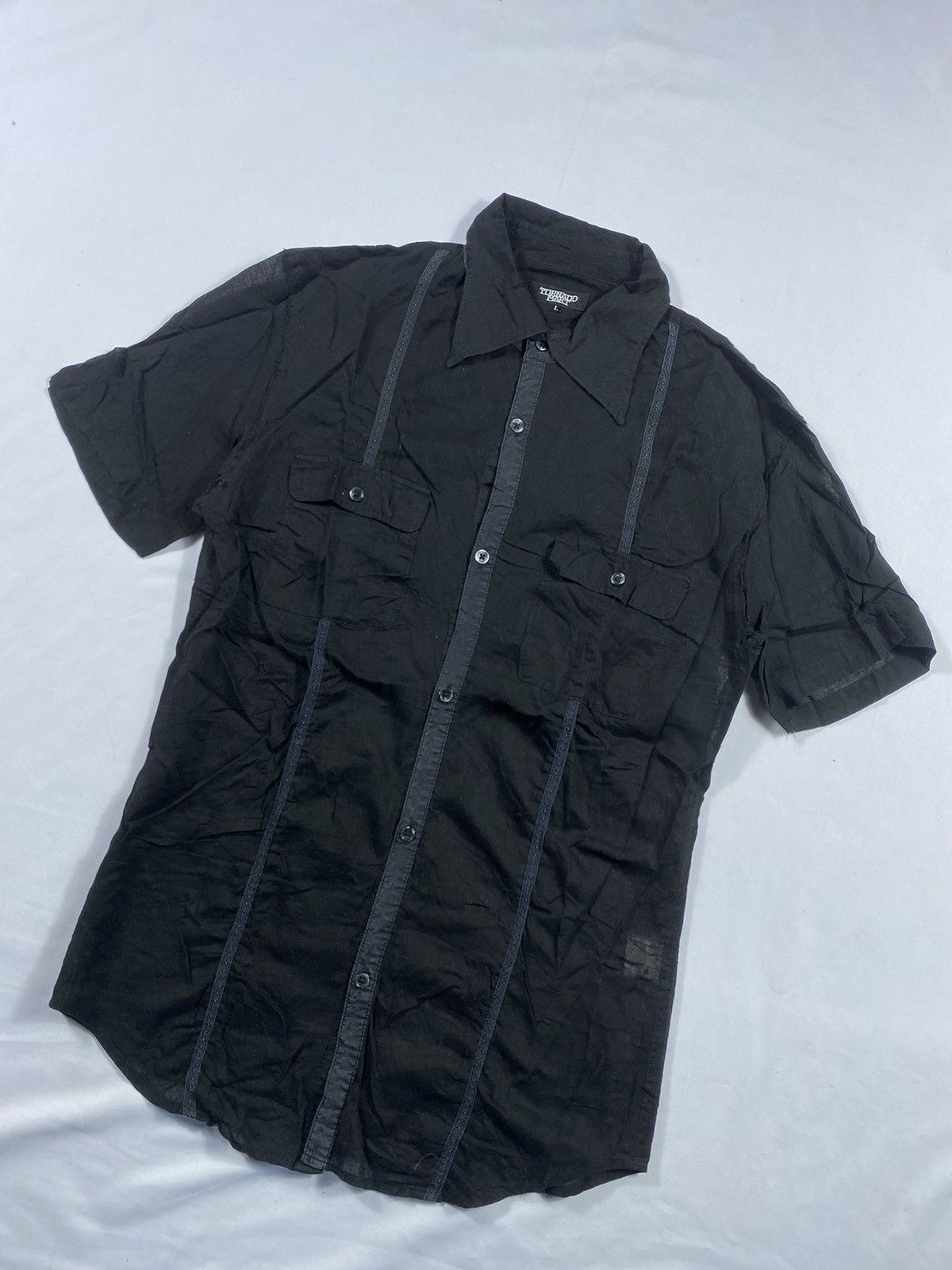 Tornado Mart Japanese Tornado Mart Button Ups pocket Short Sleeve Size US S / EU 44-46 / 1 - 3 Thumbnail