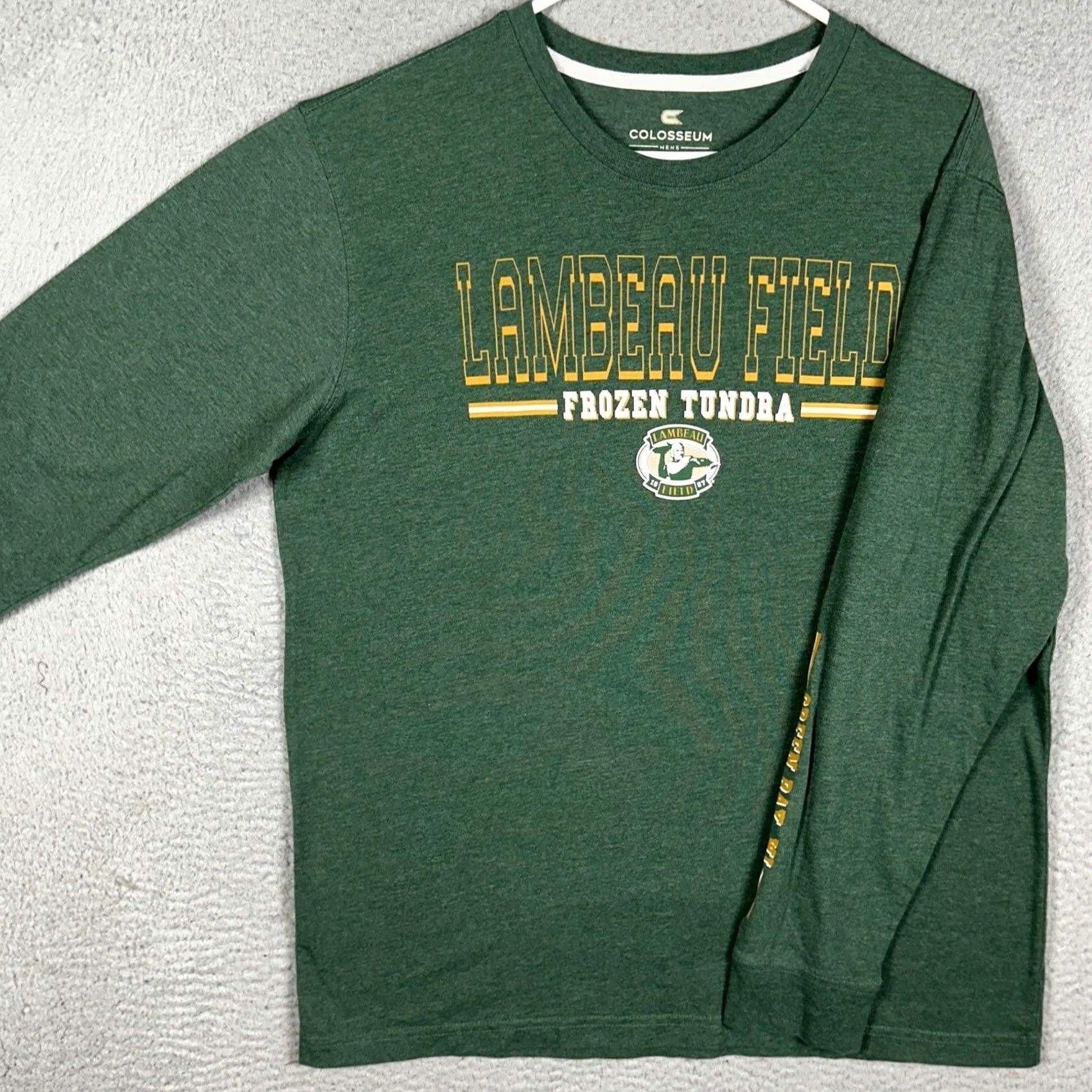 Vintage VINTAGE? Green Bay Packers Colosseum T-Shirt Mens XL Green Lambeau Field Frozen Tundra Size US XL / EU 56 / 4 - 2 Thumbnail