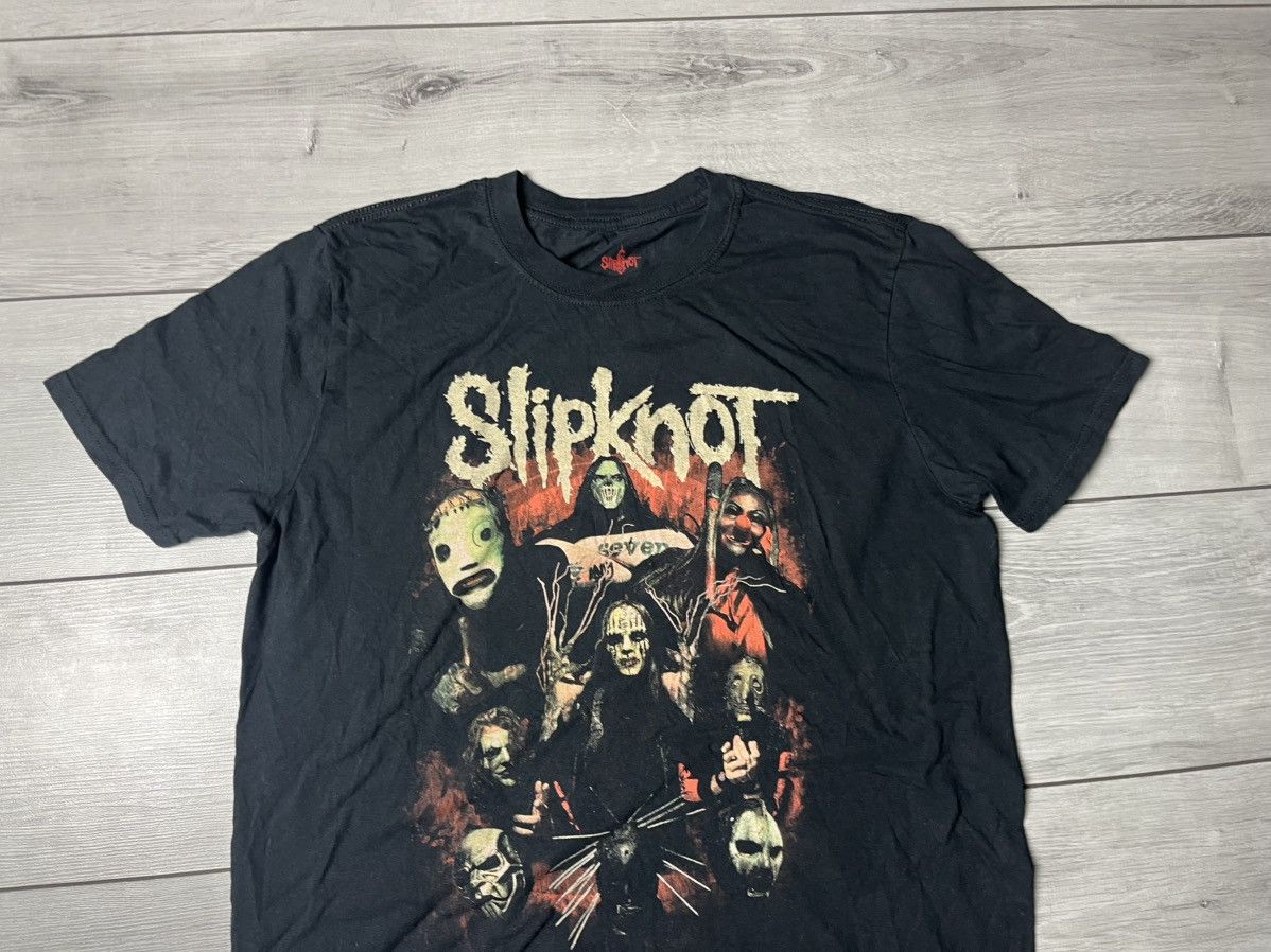 Slipknot Slipknot rock band Tshirt album size Large Size US L / EU 52-54 / 3 - 3 Thumbnail