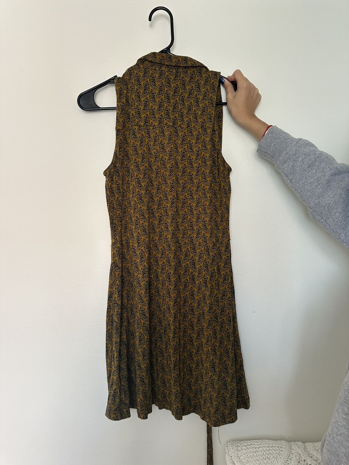 Other Mustard and Black Y2K Cotton Blouse Size S / US 4 / IT 40 - 2 Thumbnail