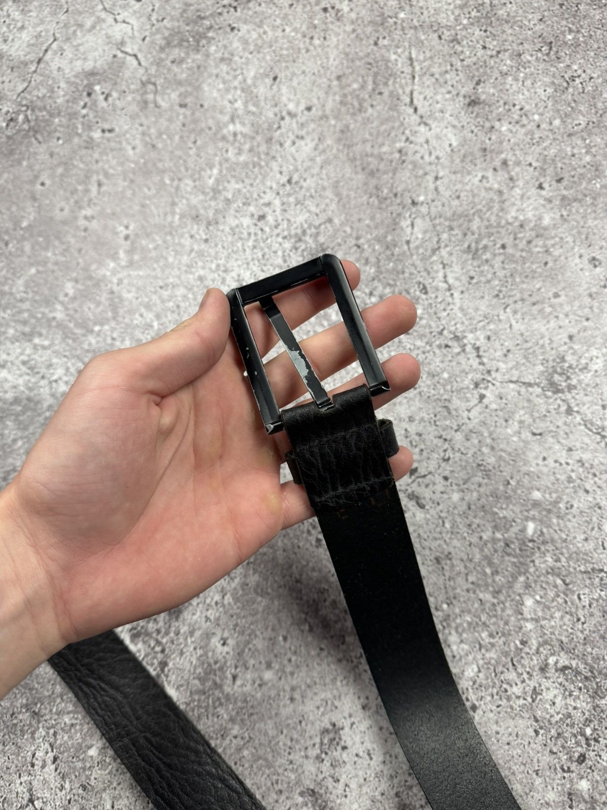 Japanese Brand 00’S NUMBER NINE STYLE OPIUM LEATHER Y2K BELT JAPANESE Size ONE SIZE - 3 Thumbnail