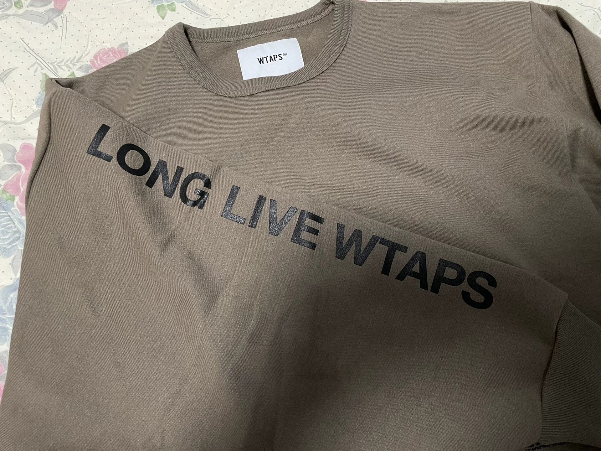 Wtaps WTAPS LLW Hooded Crew Neck 20AW Beige L Size US L / EU 52-54 / 3 - 2 Thumbnail