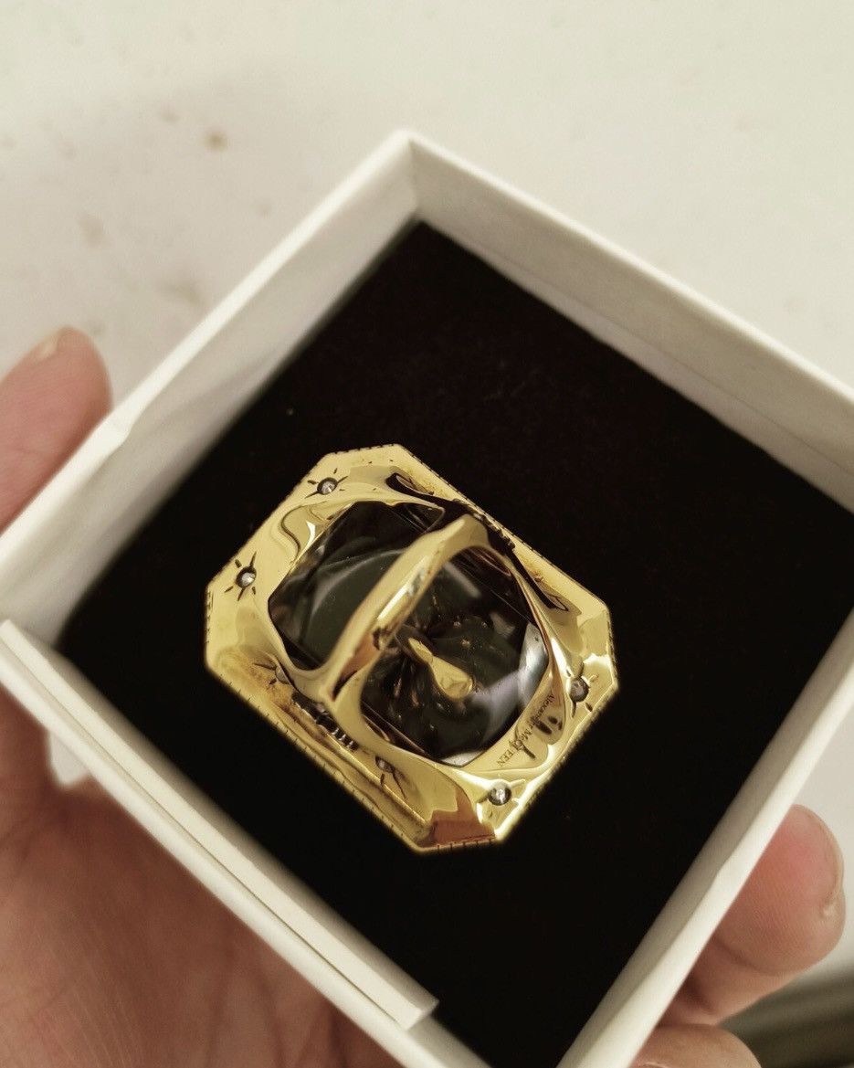 Alexander McQueen Alexander McQueen Beetle Embellished Ring Size ONE SIZE - 12 Thumbnail