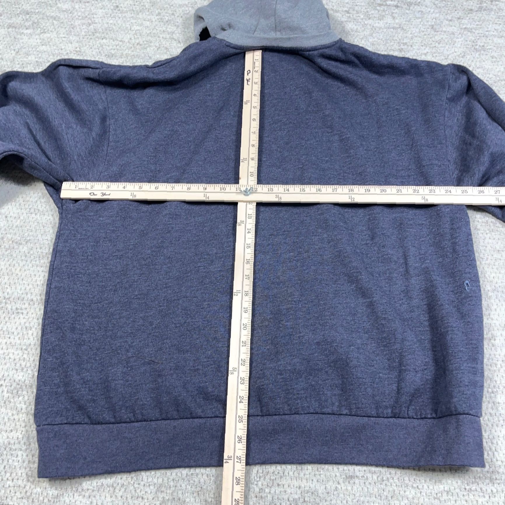 Bugle Boy VINTAGE Bugle Boy Hoodie Men XL Gray Sweatshirt 90s Y2K Logo Embroidered Pockets Graphic Print Hooded Crew Neck Size US XL / EU 56 / 4 - 6 Thumbnail