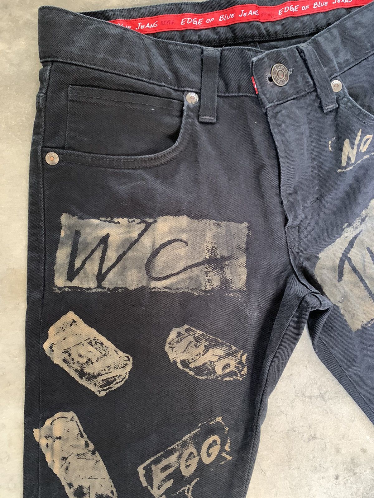 Visvim Vintage Punk Seditionaries Jeans Japan Edwin Leather Pocket Size US 30 / EU 46 - 10 Thumbnail