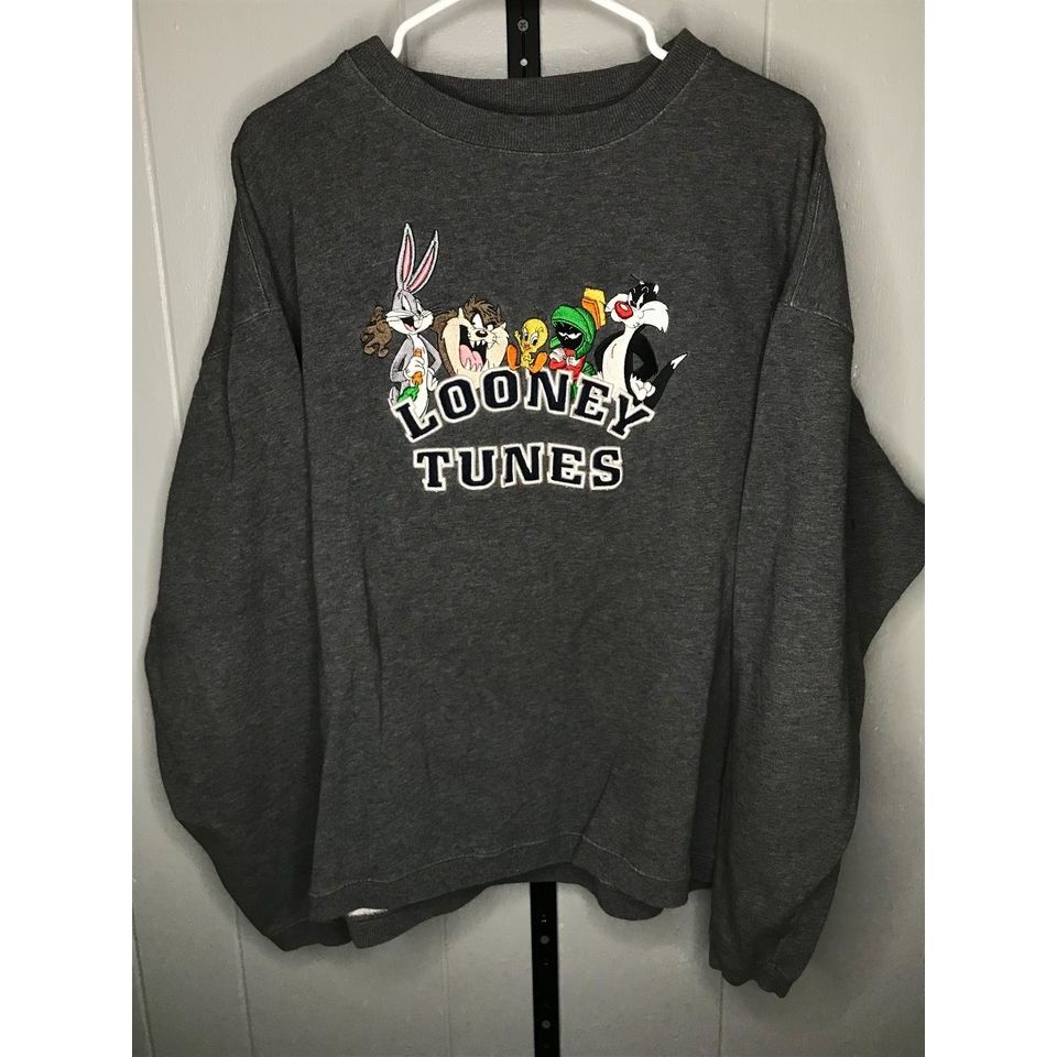 Vintage × Warner Bros Vintage Looney Tunes Warner Brothers Crewneck sz XL Size US XL / EU 56 / 4 - 1 Thumbnail