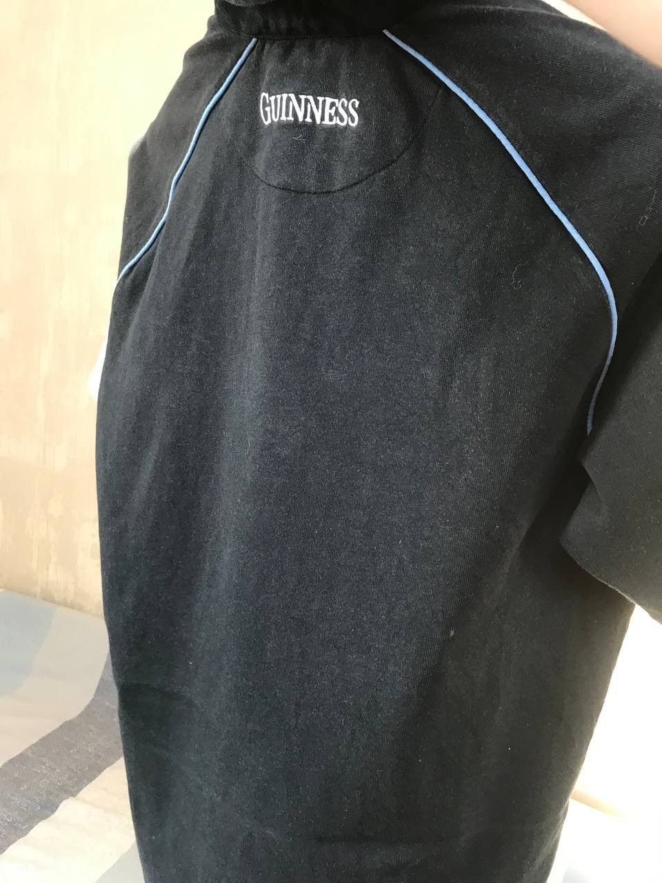 Pringle Of Scotland 🔥 Scotland Guinness Cotton Traders Rugby Polo Shirt Vintage Size US L / EU 52-54 / 3 - 8 Thumbnail