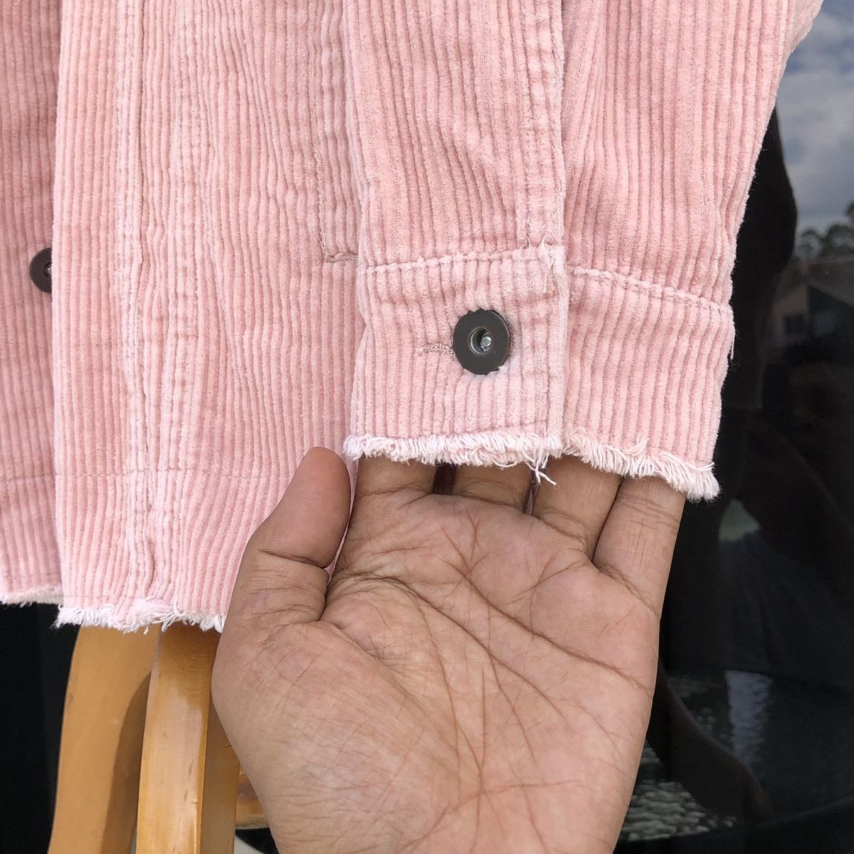 Zara Zara Pink Oversize Corduroy Jacket Size M / US 6-8 / IT 42-44 - 11 Thumbnail