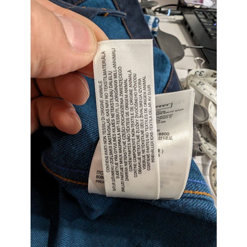 Burberry o1rshd1 Denim Shirt in Indigo Blue Size US S / EU 44-46 / 1 - 18 Thumbnail