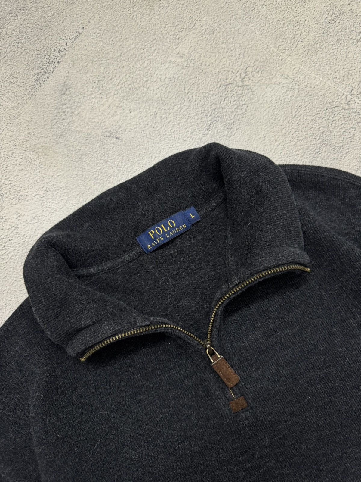 Polo Ralph Lauren Vintage 90’s Polo Ralph Lauren Rugby 1/4 Zip Sweatshirt Size US L / EU 52-54 / 3 - 7 Thumbnail