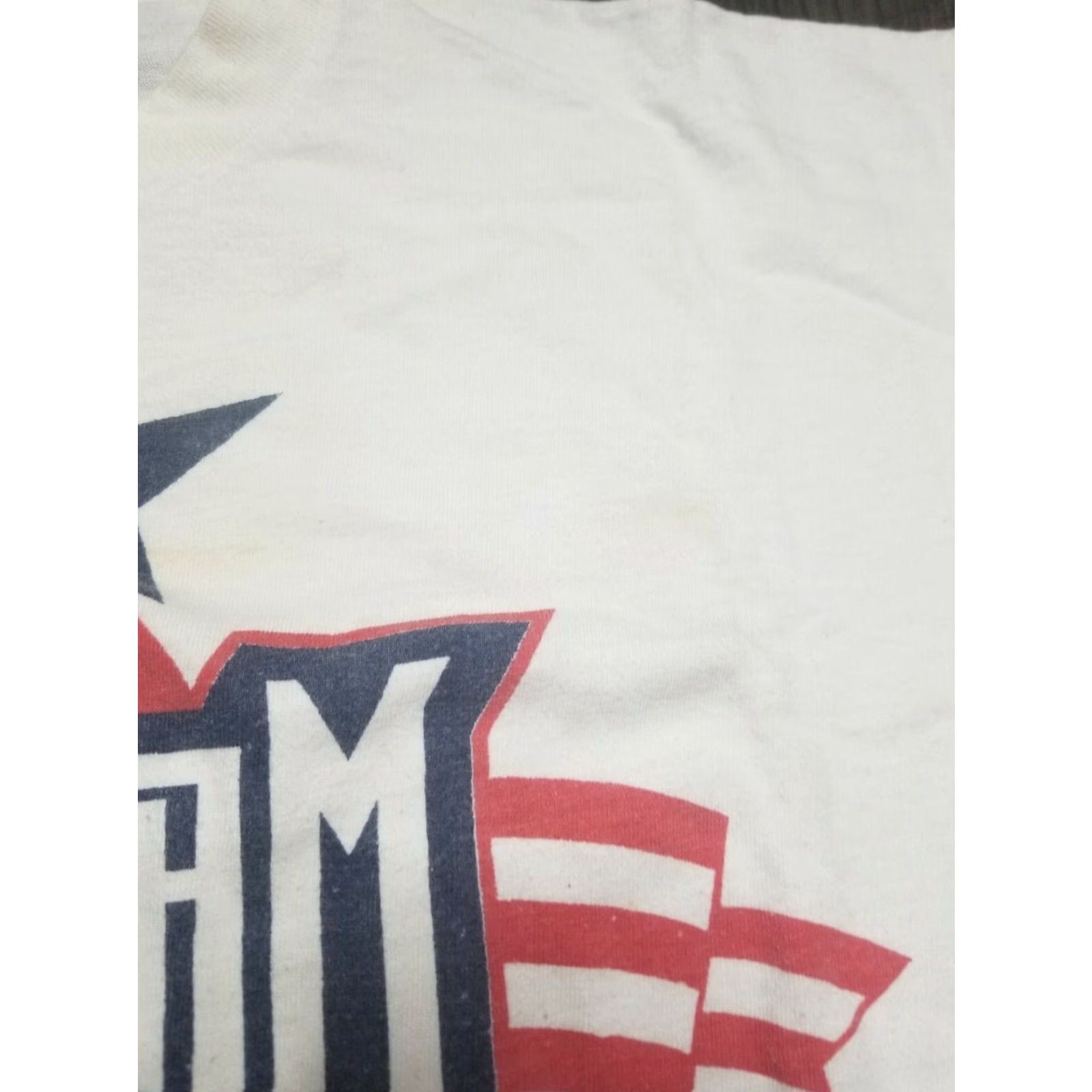 Vintage VINTAGE 1996 USA Dream Team T Shirt XL White Basketball Short Sleeve Distressed Mens Size US XL / EU 56 / 4 - 6 Thumbnail