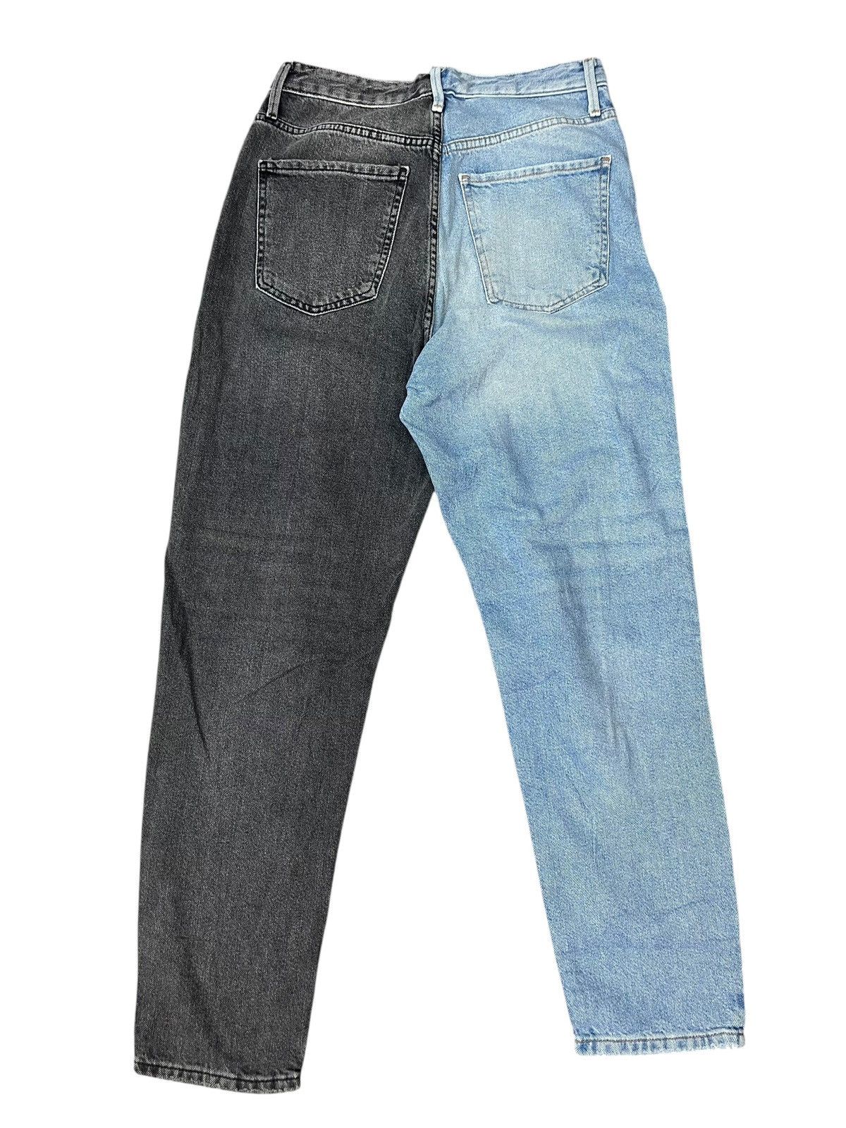 Bershka Two Tone Colour Jeans Streetwear