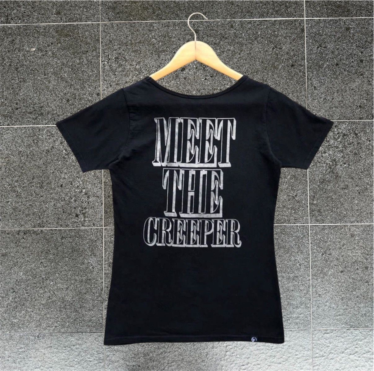 Hysteric Glamour Hysteric Glamour Meet The Creeper Black Tee Size S / US 4 / IT 40 - 2 Thumbnail