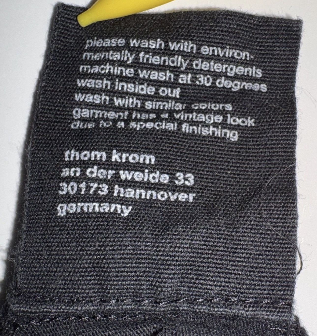 Thom Krom Thom Krom Layered Long Sleeved Tee (Style: M TS 449) Size US M / EU 48-50 / 2 - 7 Thumbnail