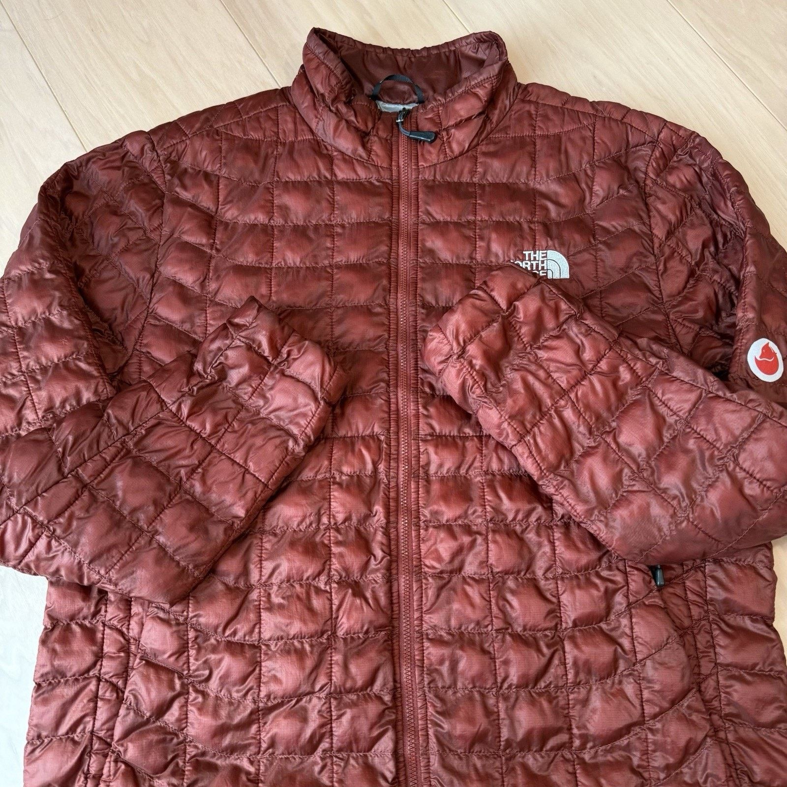 The North Face North Face Thermoball Jacket Medium Burgandy Full Zip Size US M / EU 48-50 / 2 - 5 Thumbnail