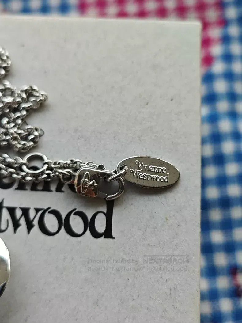 Vivienne Westwood vivienne westwood Silver Small Orb Necklace Size ONE SIZE - 5 Thumbnail