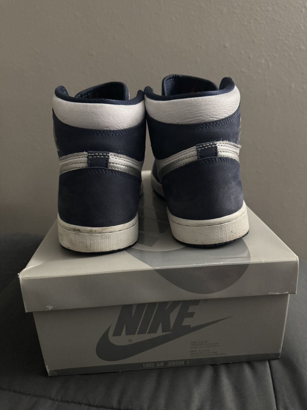 Jordan Brand Air Jordan 1 Retro High CO.JP - Midnight Navy Size US 10 / EU 43 - 6 Thumbnail