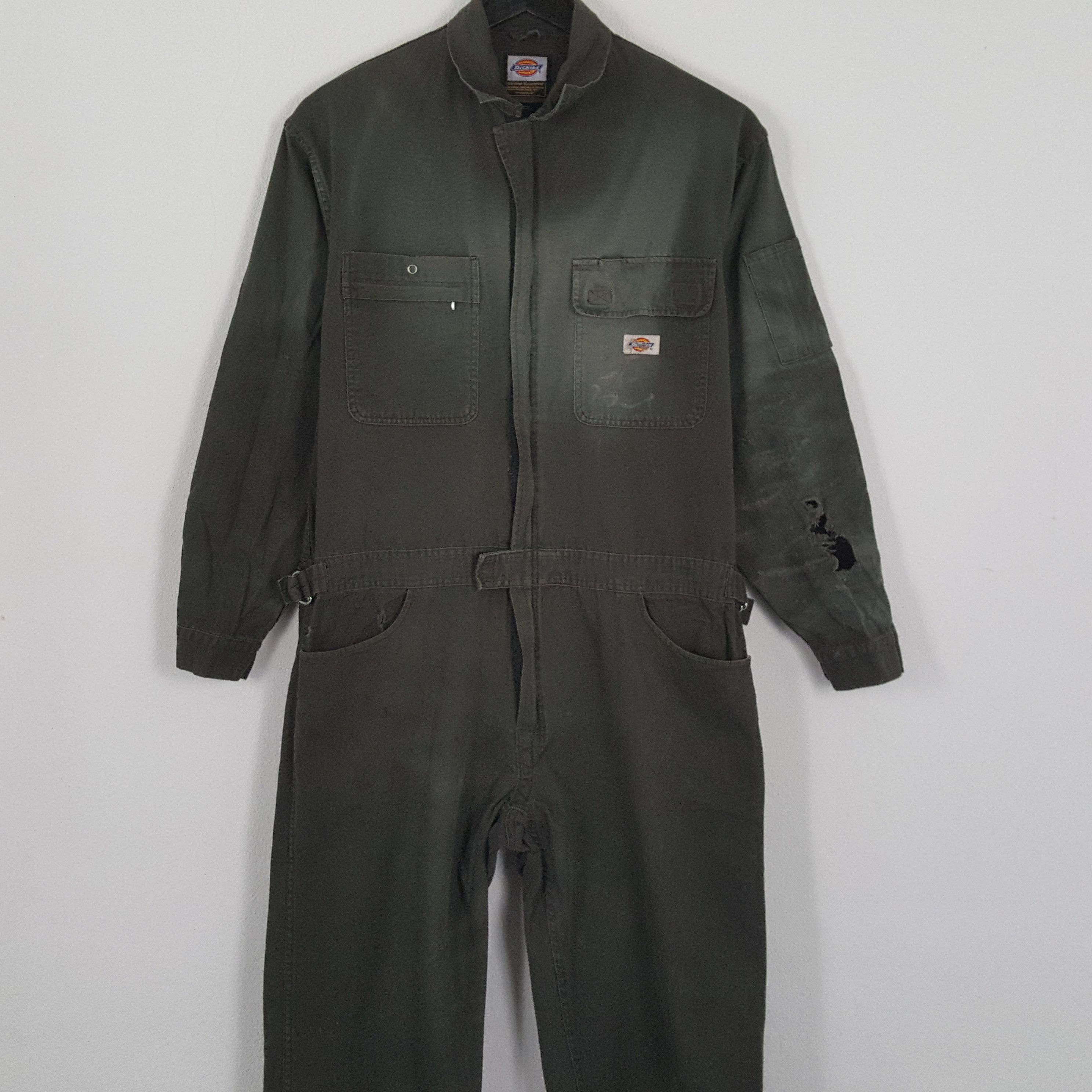 Dickies × Stussy × Vintage DICKIES x Custom Art STUSSY Style Coverall Jacket Size US L / EU 52-54 / 3 - 5 Thumbnail