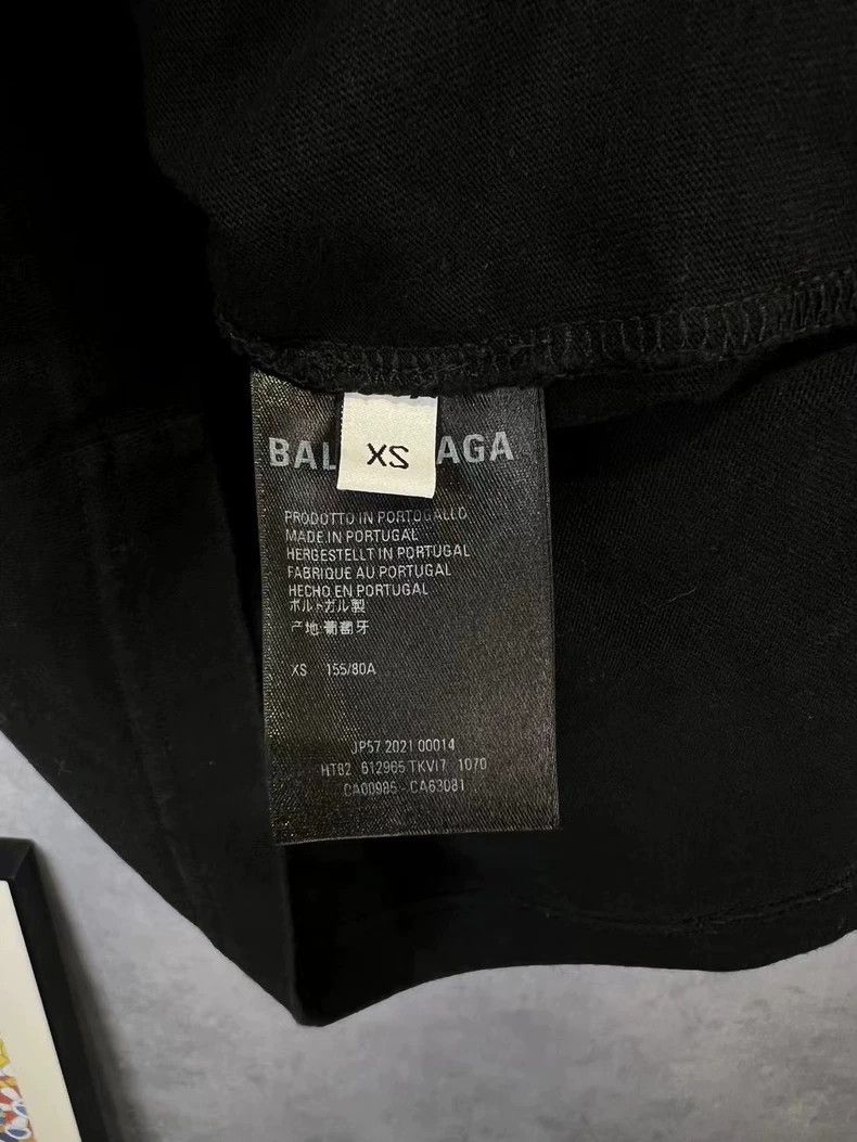 Balenciaga Balenciaga Black mosaic short sleeve Size US XS / EU 42 / 0 - 5 Thumbnail