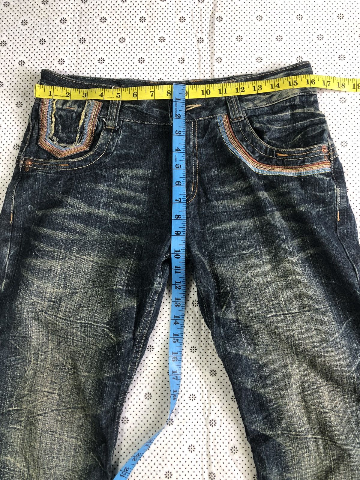 Hysteric Glamour Root Three Style flared jean Size 31" - 8 Thumbnail