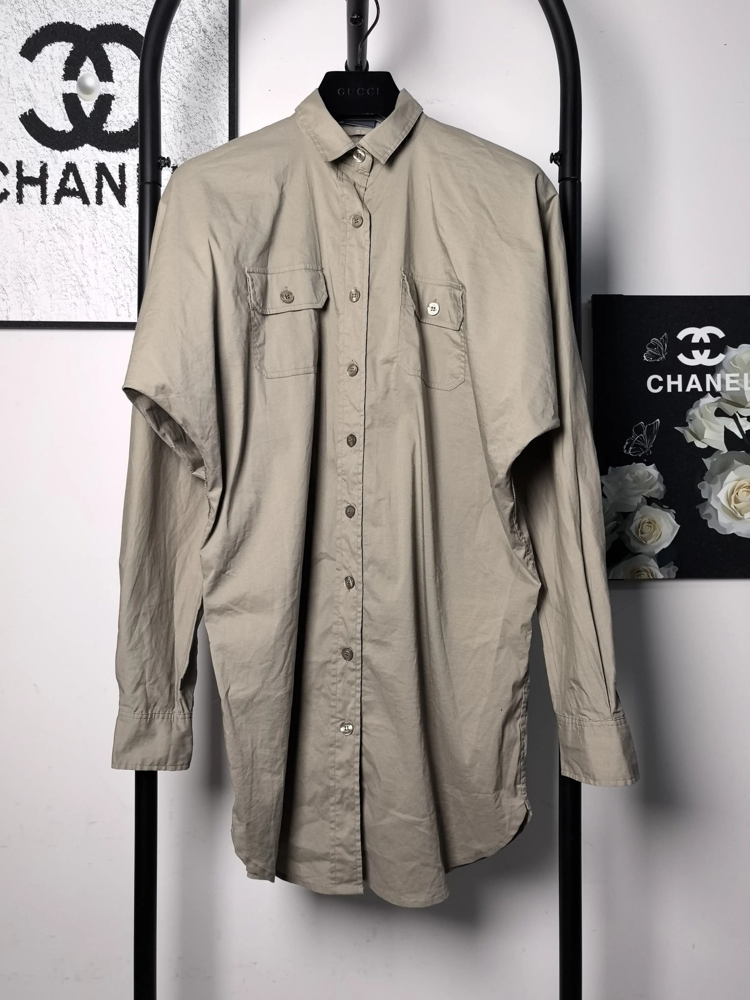 Prada Prada White Shirt xl Men Size US XL / EU 56 / 4 - 1 Thumbnail