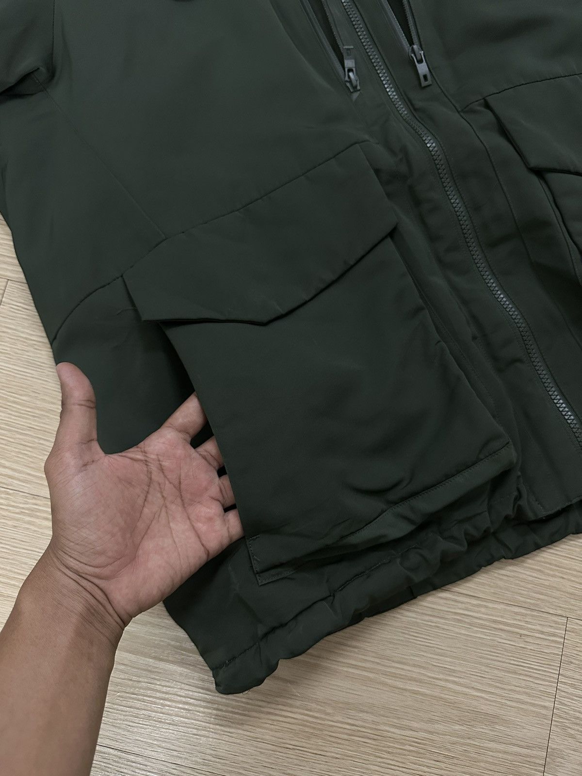 Uniqlo Rare Uniqlo White Mountaineering Hybrid Down Oversized Parka Size US L / EU 52-54 / 3 - 6 Thumbnail