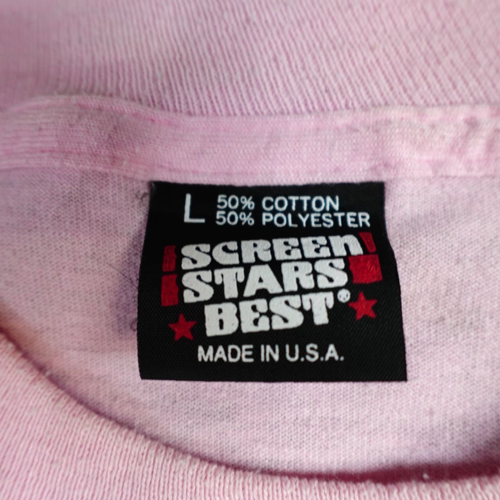 Vintage VINTAGE American Vintage Shirt Mens M Pink USA 50/50 Made in USA Short Sleeve Crew Neck T-Shirt Size US M / EU 48-50 / 2 - 3 Thumbnail