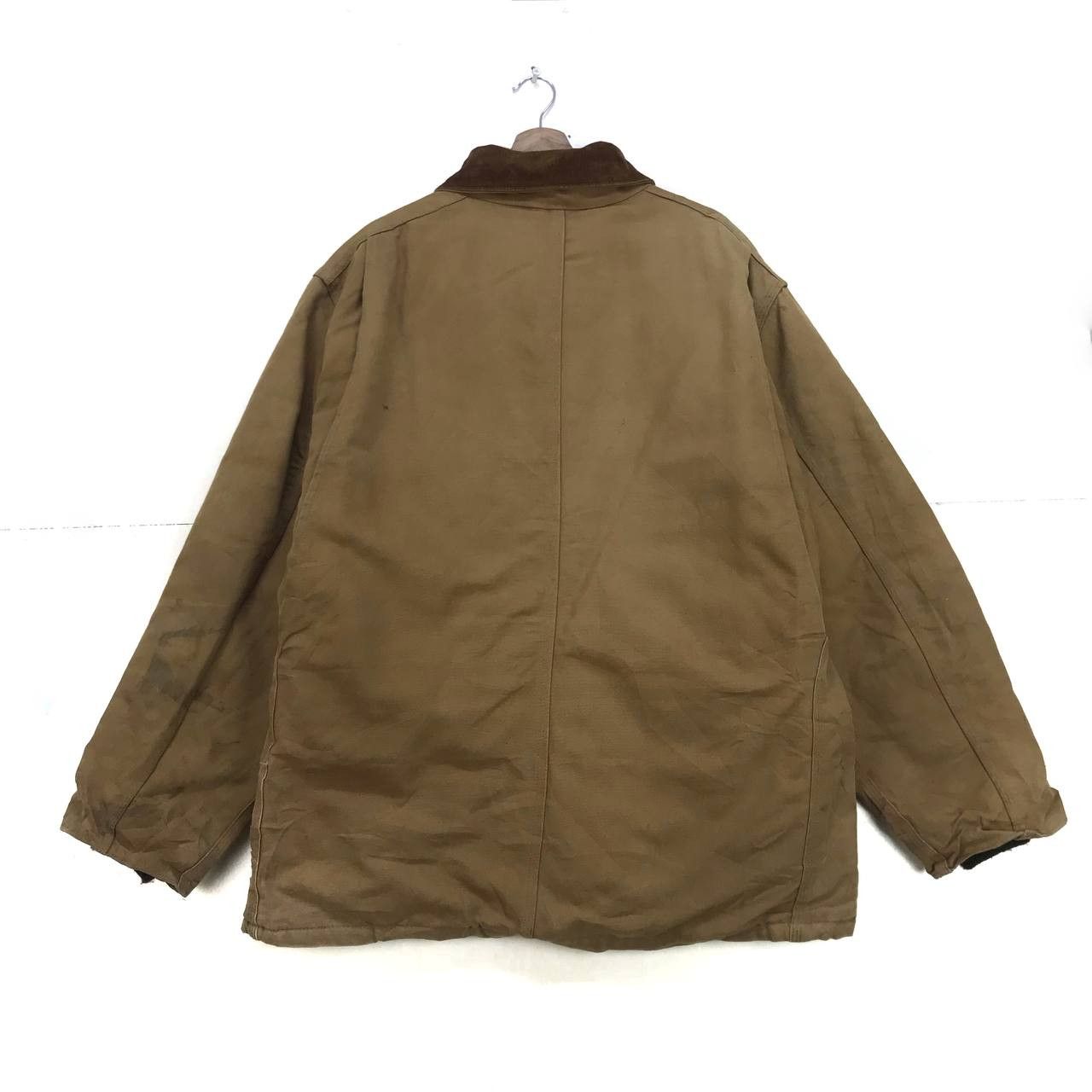 Carhartt × Vintage Vintage Carhartt 100 Years 1889 1989 Chore Arctic Jacket Size US XL / EU 56 / 4 - 3 Thumbnail