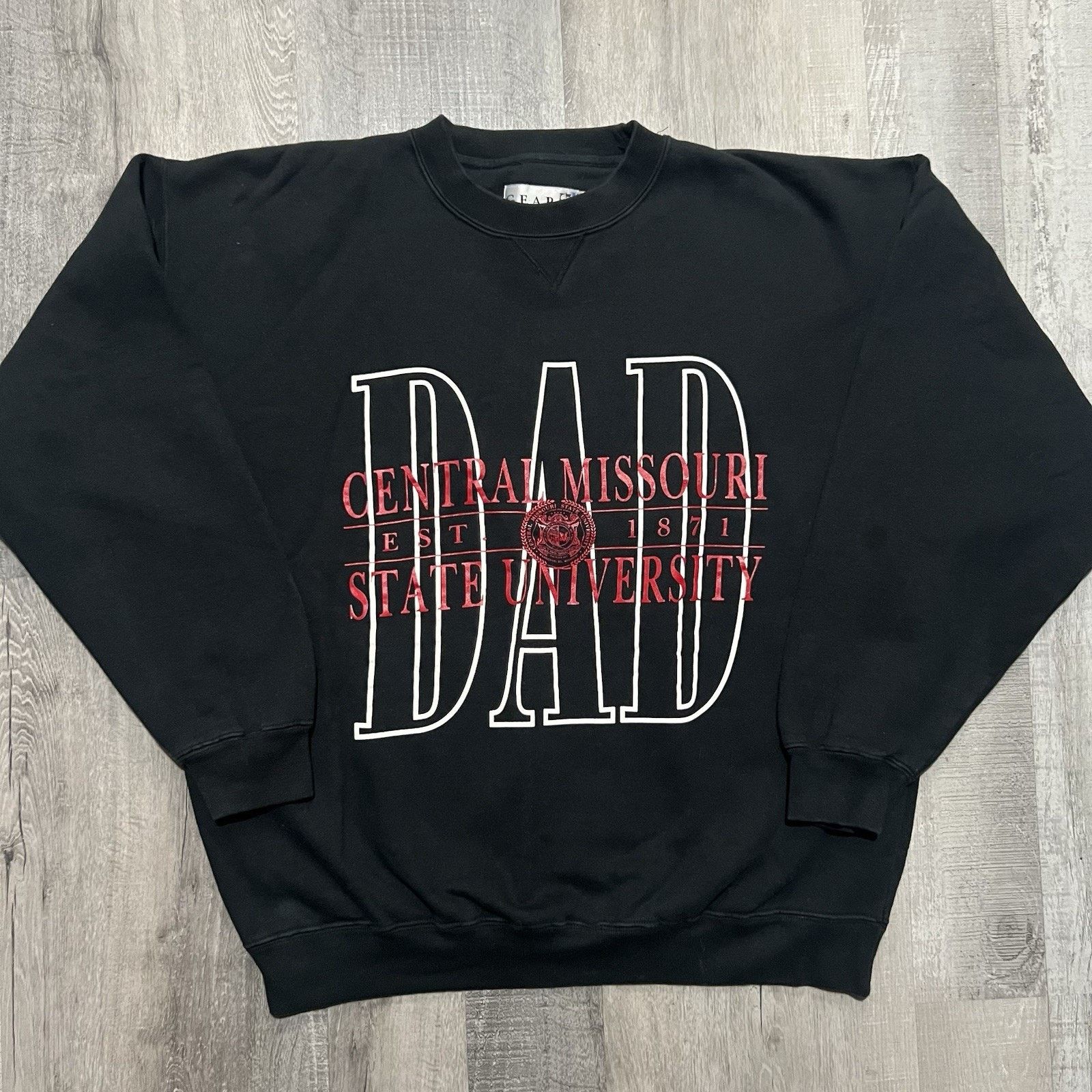 Gear for Sports VTG Central Missouri State University DAD 90s Sweatshirt Size US L / EU 52-54 / 3 - 1 Thumbnail