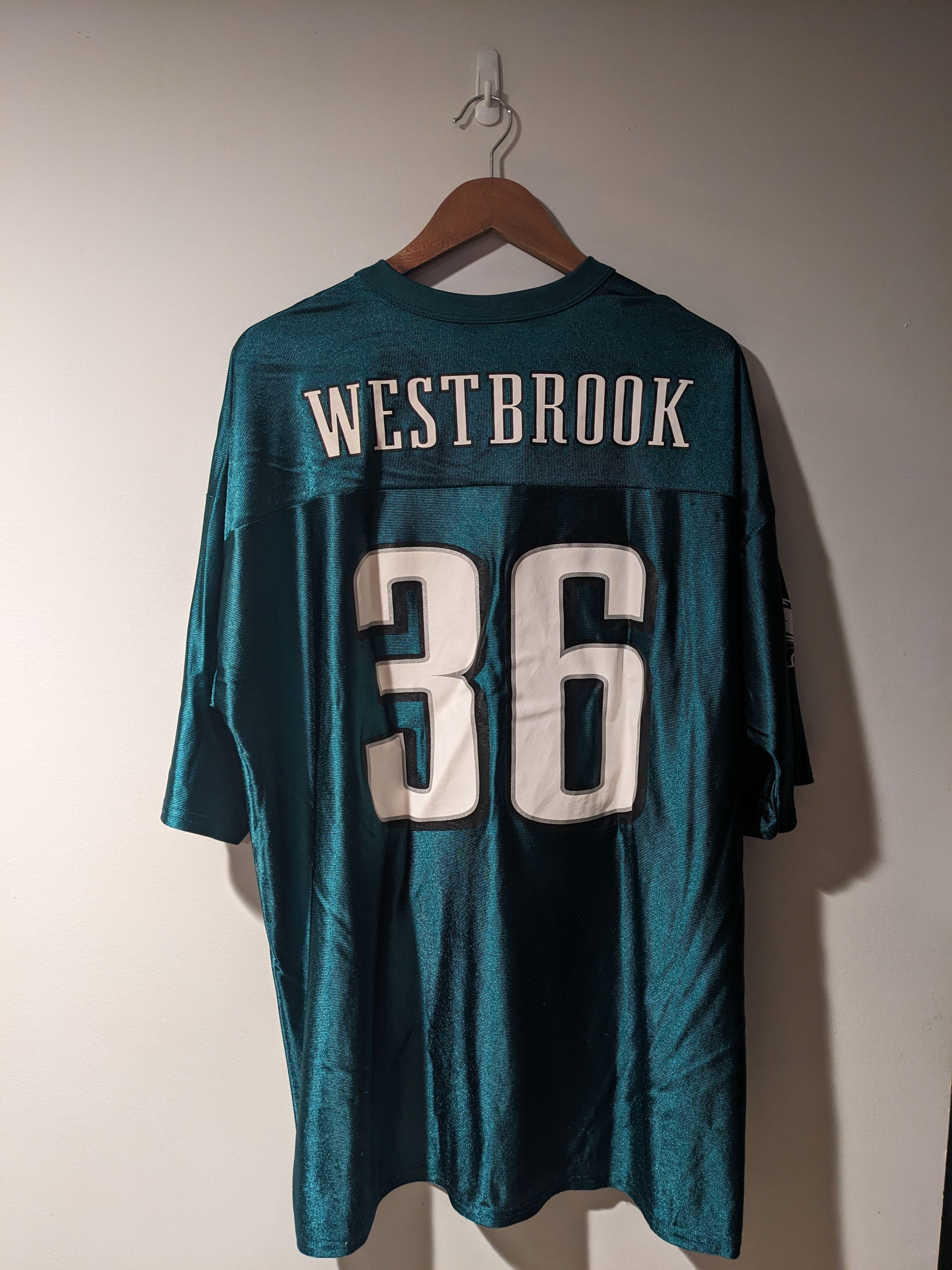 NFL × Vintage Vintage Philadelphia Eagles Westbrook NFL Football Jersey Size US XXL / EU 58 / 5 - 1 Thumbnail