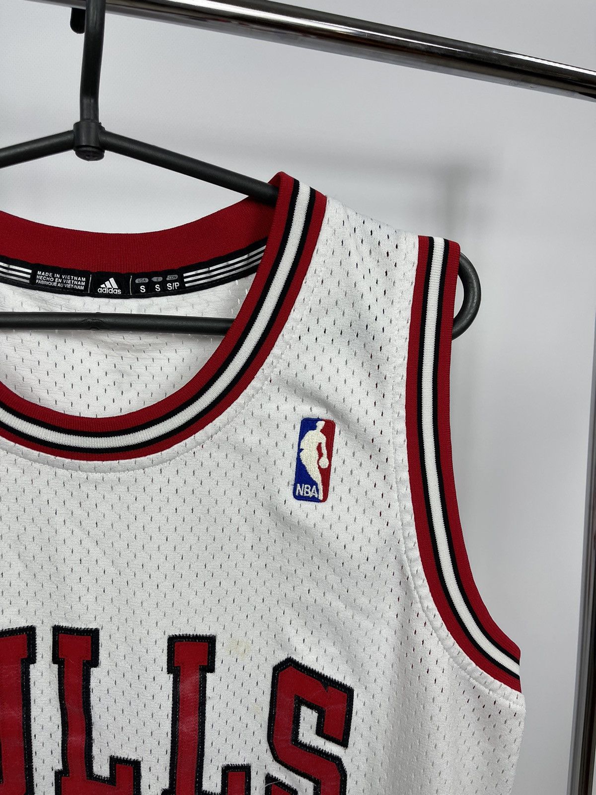 Adidas Authentic Vintage Adidas NBA Chicago Bulls Rodman #91 Size S Size US S / EU 44-46 / 1 - 3 Thumbnail