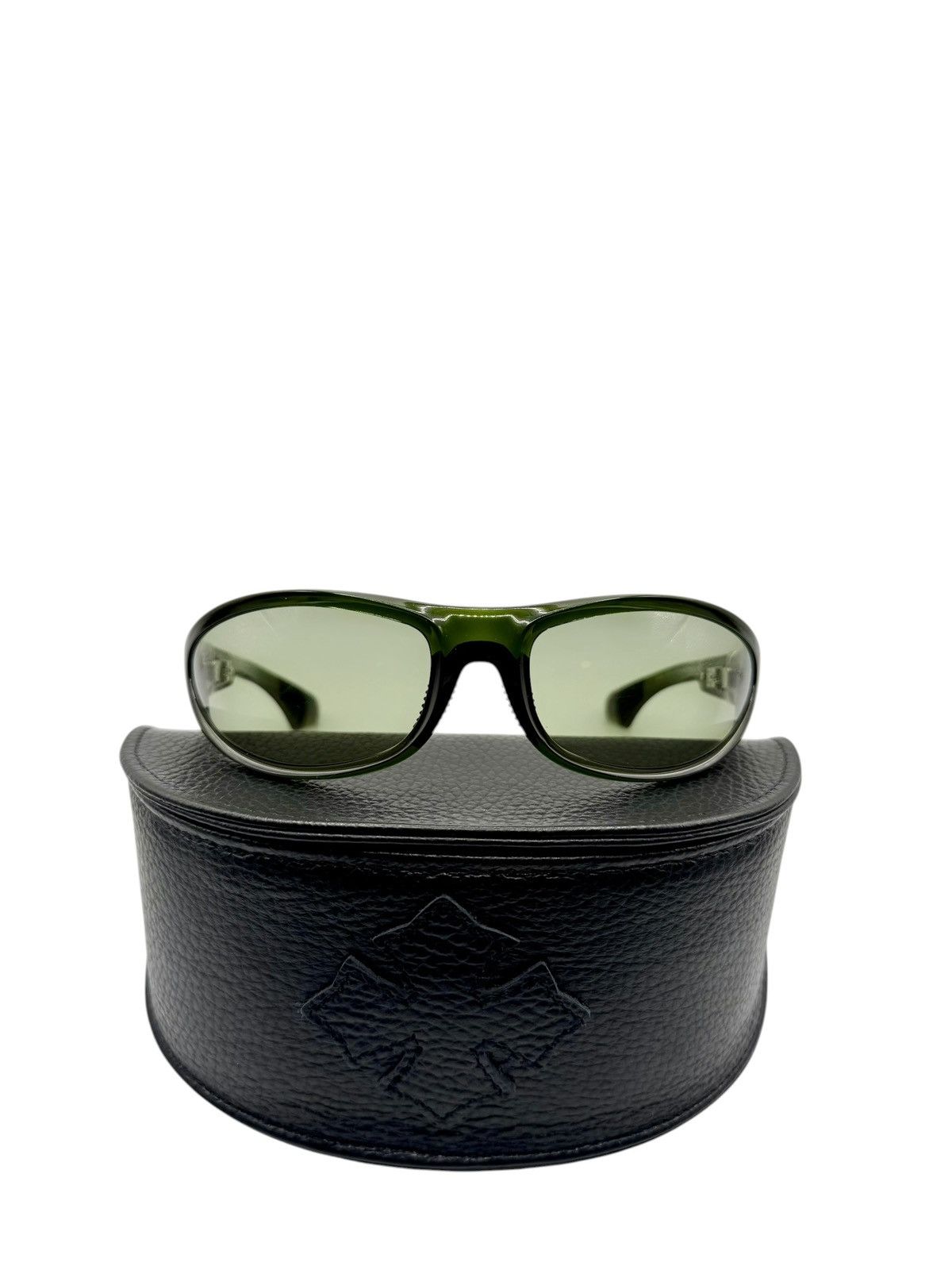 Chrome Hearts Chrome Hearts Spreader Glasses Green Size ONE SIZE - 1 Thumbnail