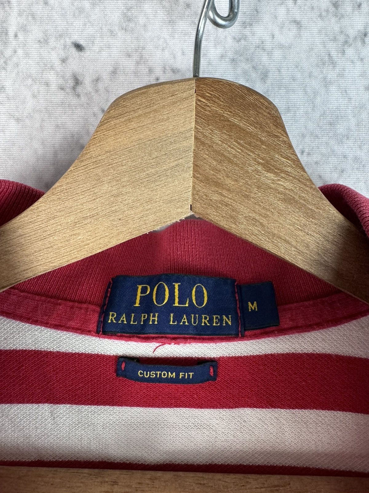 Polo Ralph Lauren Vintage Polo Ralph Lauren Striped Rugby Long Sleeve Size US M / EU 48-50 / 2 - 3 Thumbnail
