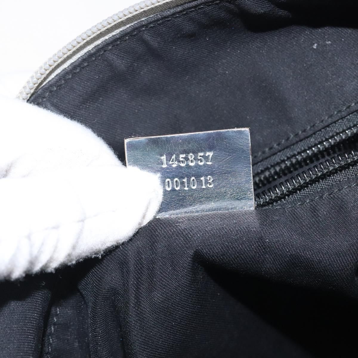 Gucci GUCCI GG Canvas Shoulder Bag Silver Size ONE SIZE - 12 Thumbnail
