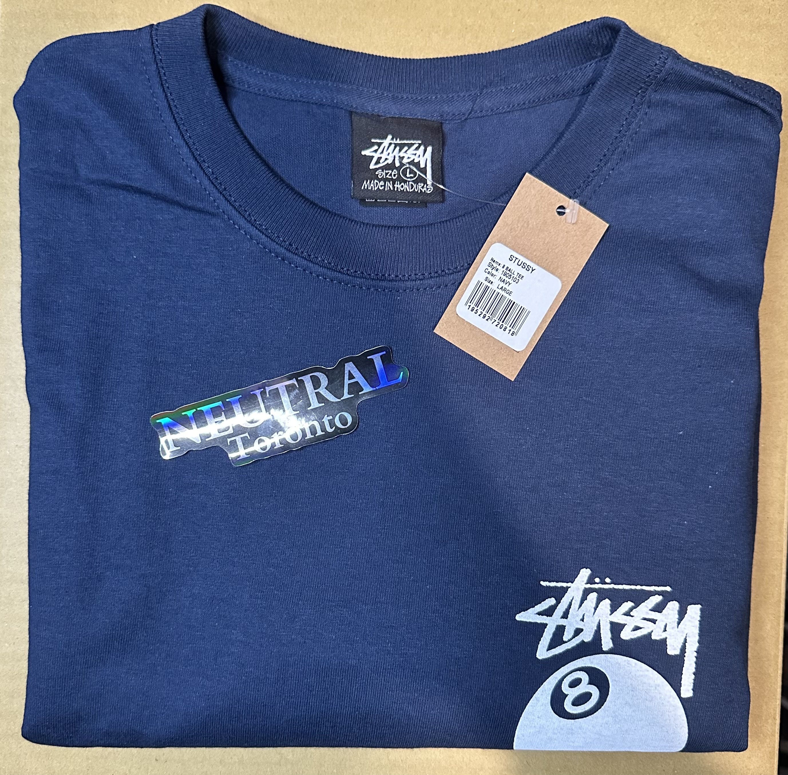 Stussy Stussy 8 Ball T Shirt in Navy Size US L / EU 52-54 / 3 - 4 Thumbnail