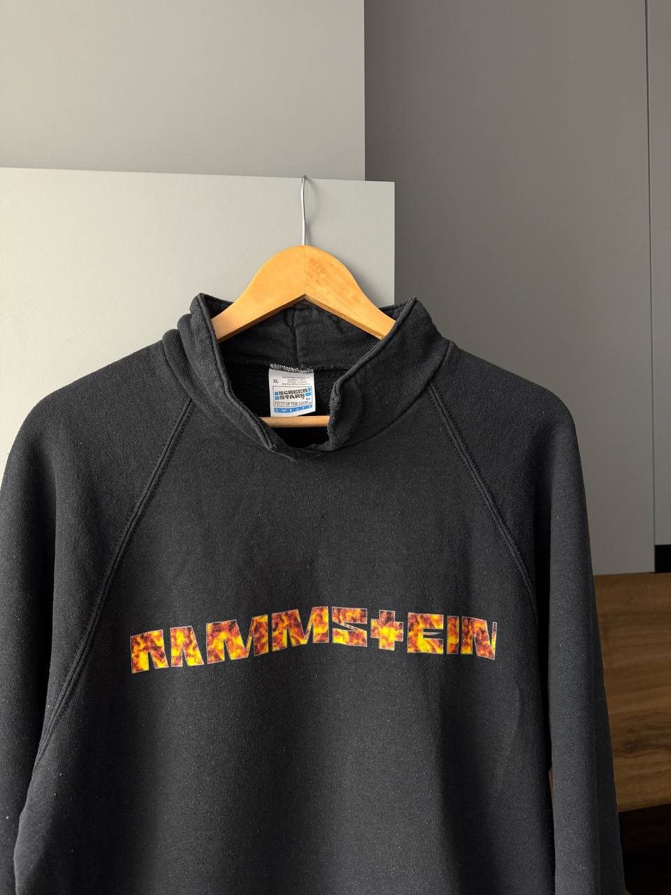 Vintage Vintage Rammstein Burning Man Hoodie Over Print Jacket Mens Size US XL / EU 56 / 4 - 3 Thumbnail