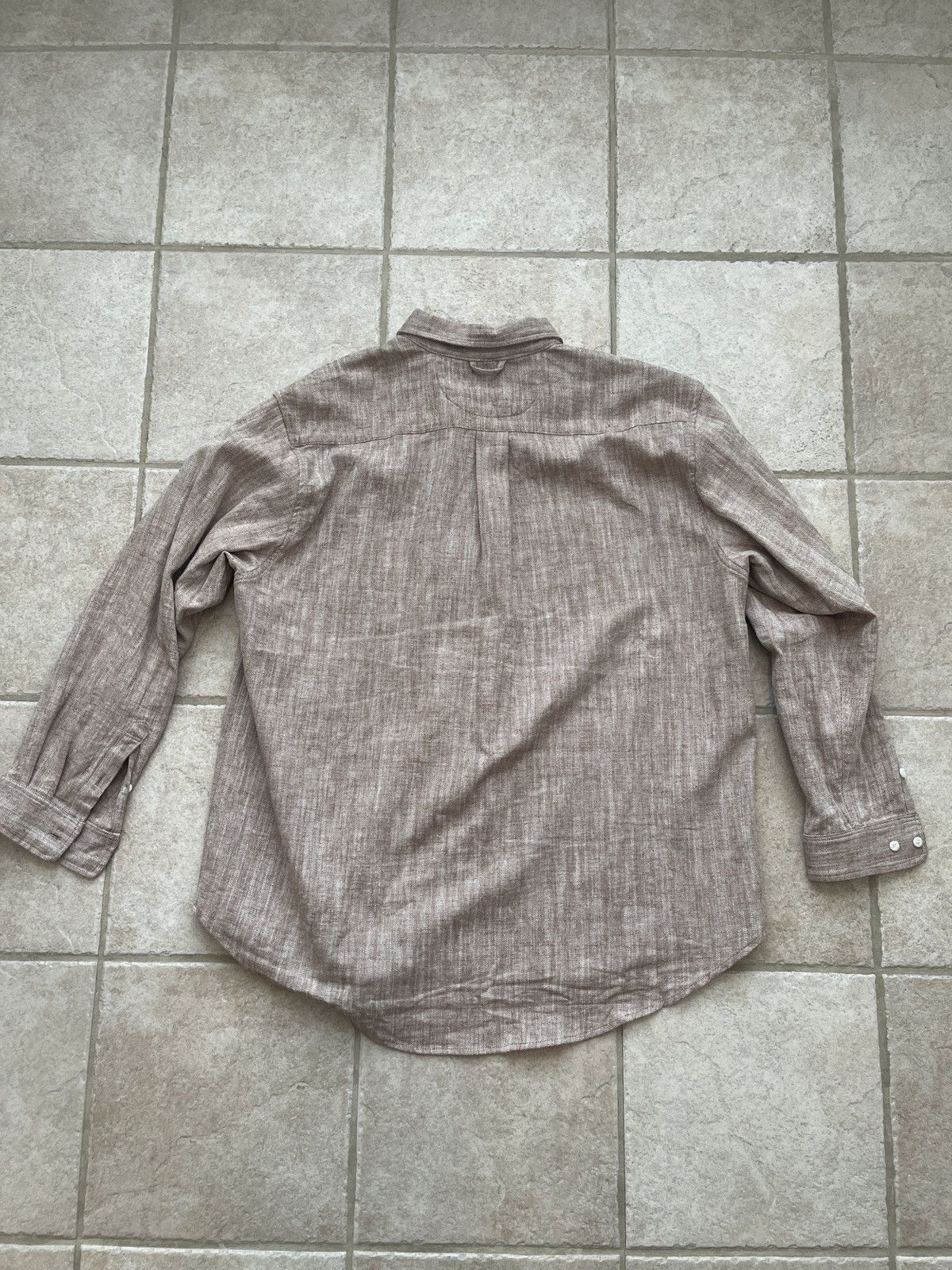 Manresa Manresa Lachlan Cotton/Linen Overshirt Size US XL / EU 56 / 4 - 7 Thumbnail