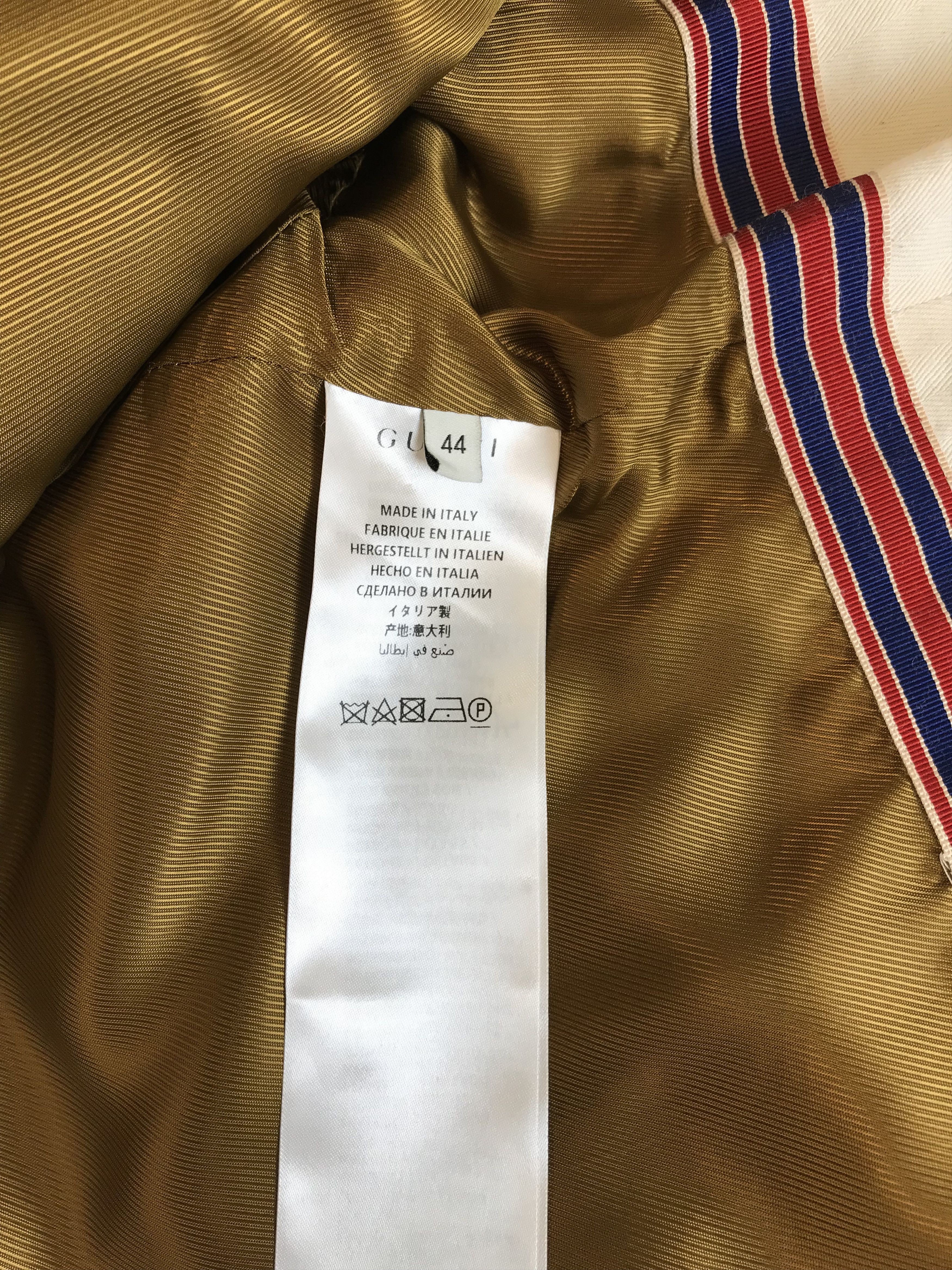 Gucci Gucci Military Jacket Size 44R - 4 Thumbnail