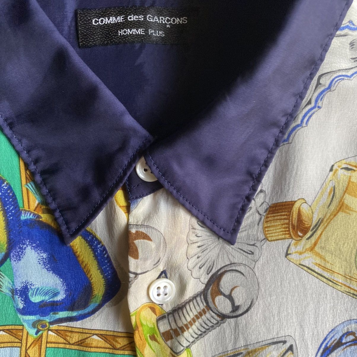Comme des Garcons Vintage AW99 Rayon Parfum And Sea Shirt Size US M / EU 48-50 / 2 - 6 Thumbnail