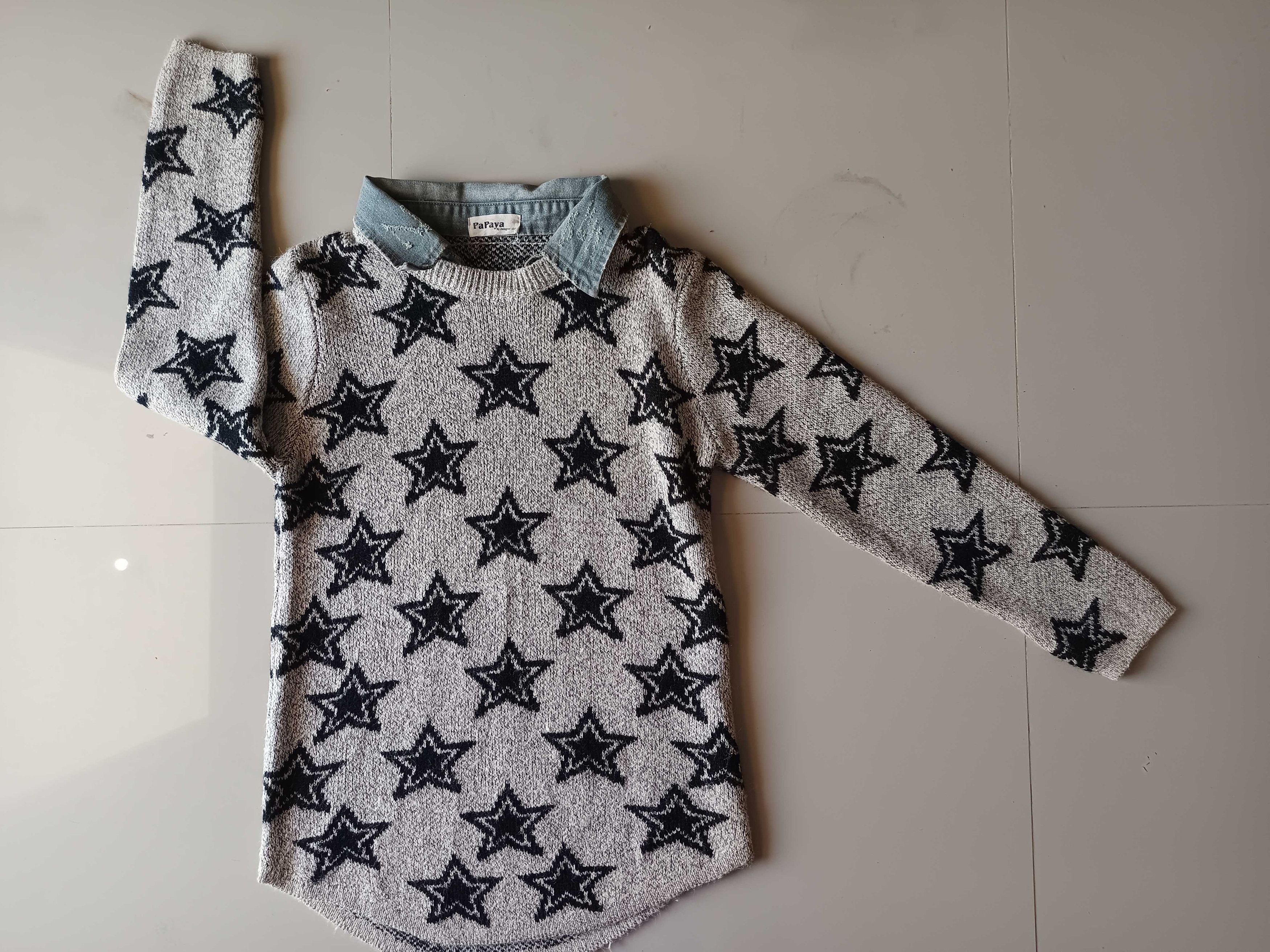 Other Papaya Double layer knitted wear star isseymiyake styled Size US M / EU 48-50 / 2 - 14 Thumbnail