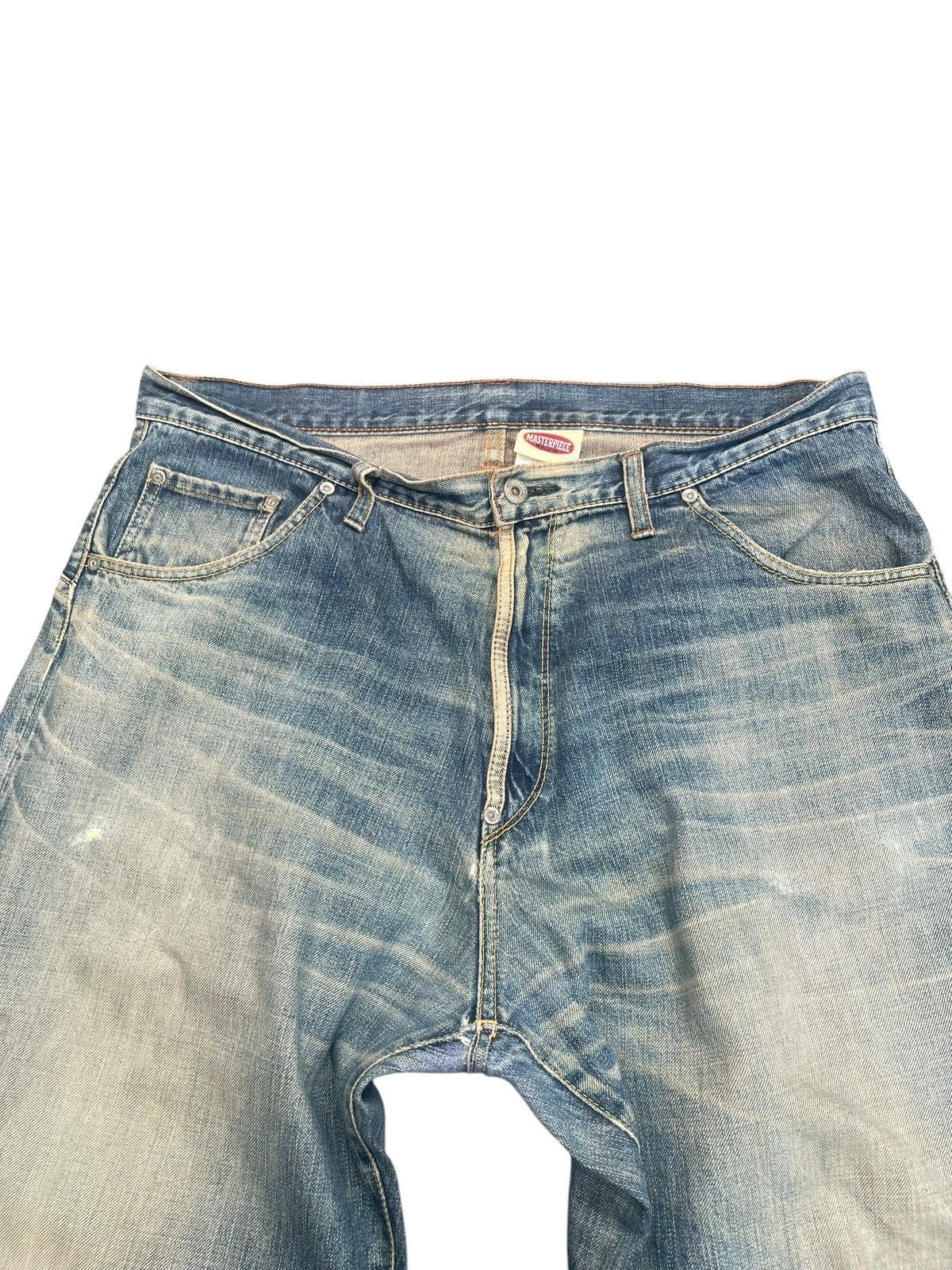 MasterPiece × Vintage Vintage Masterpiece Distresed Denim Size US 40 / EU 56 - 5 Thumbnail