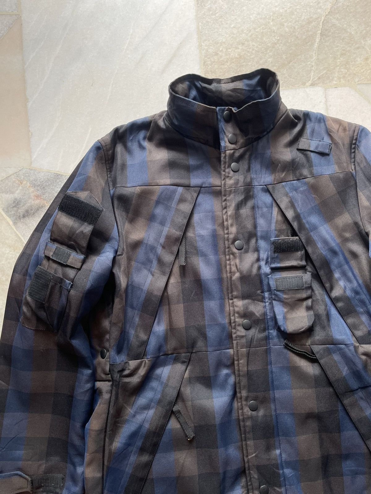 ABAHOUSE 2000s Abahouse Multipocket Plaid Jacket b3 Size US L / EU 52-54 / 3 - 10 Thumbnail
