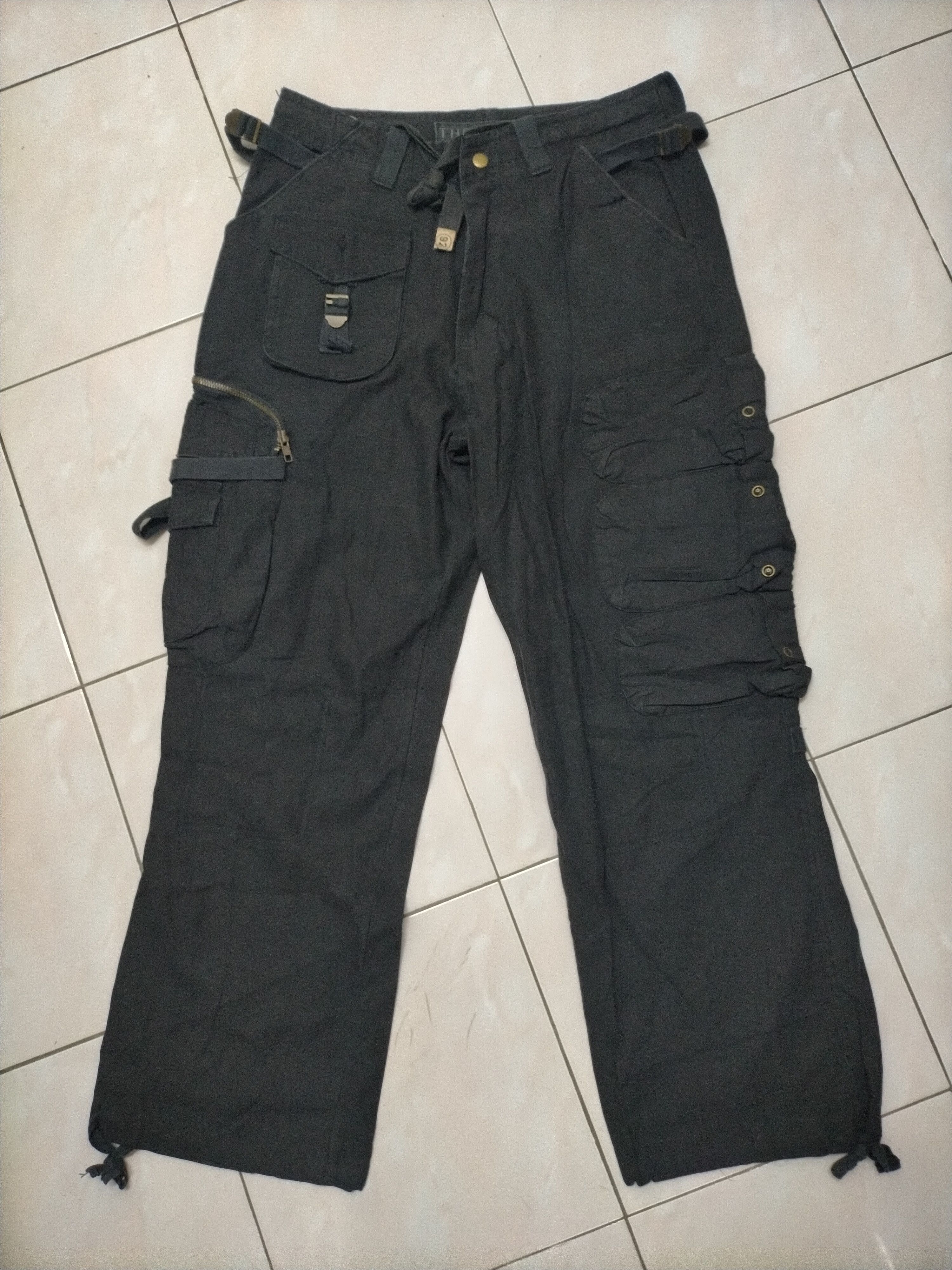 PPFM Vintage The Voice Tactical Bondage Cargo Pants Size US 31 - 4 Thumbnail