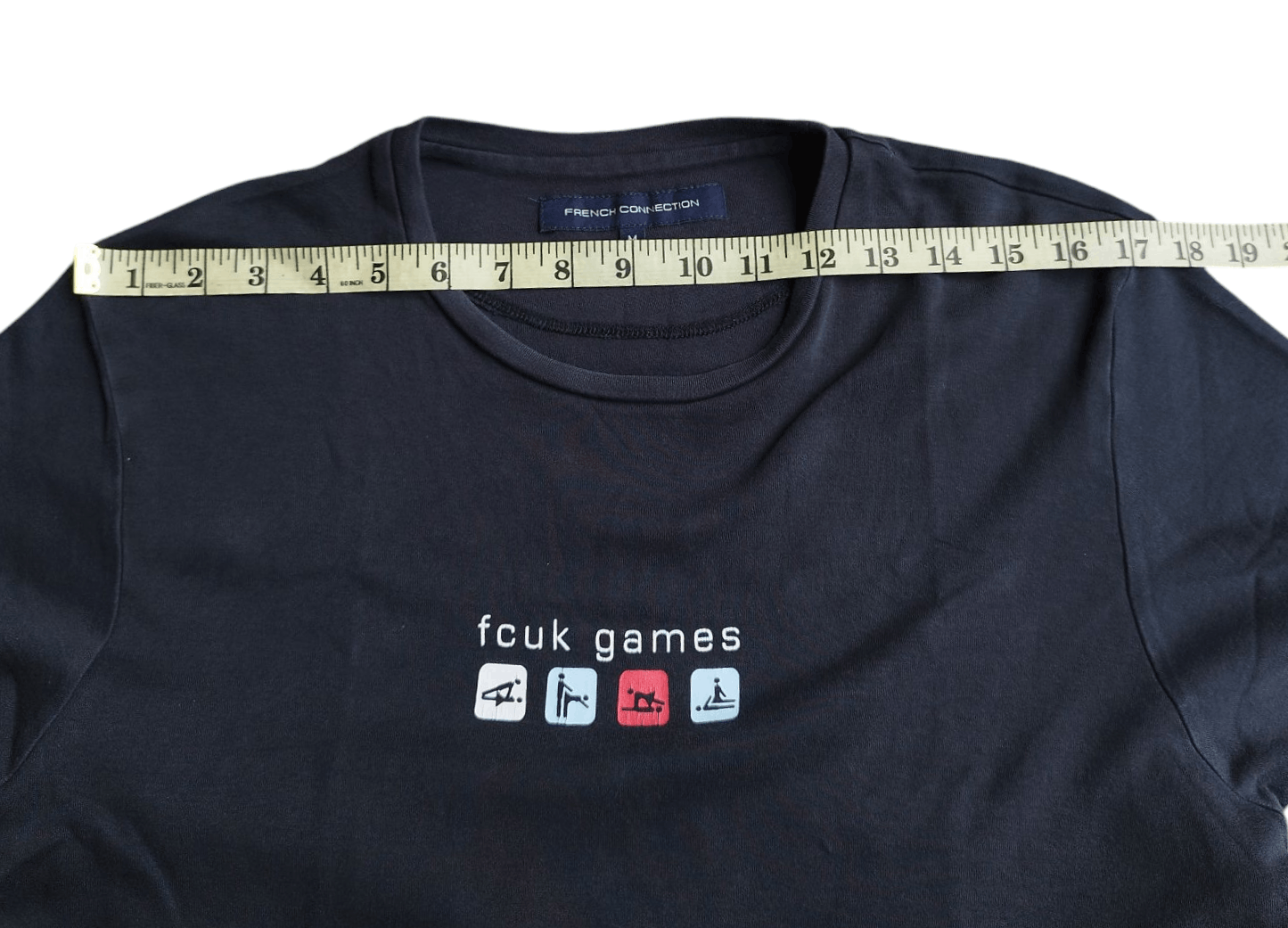 FCUK × French Connection French connection fcuk games t-shirt Size US M / EU 48-50 / 2 - 7 Thumbnail