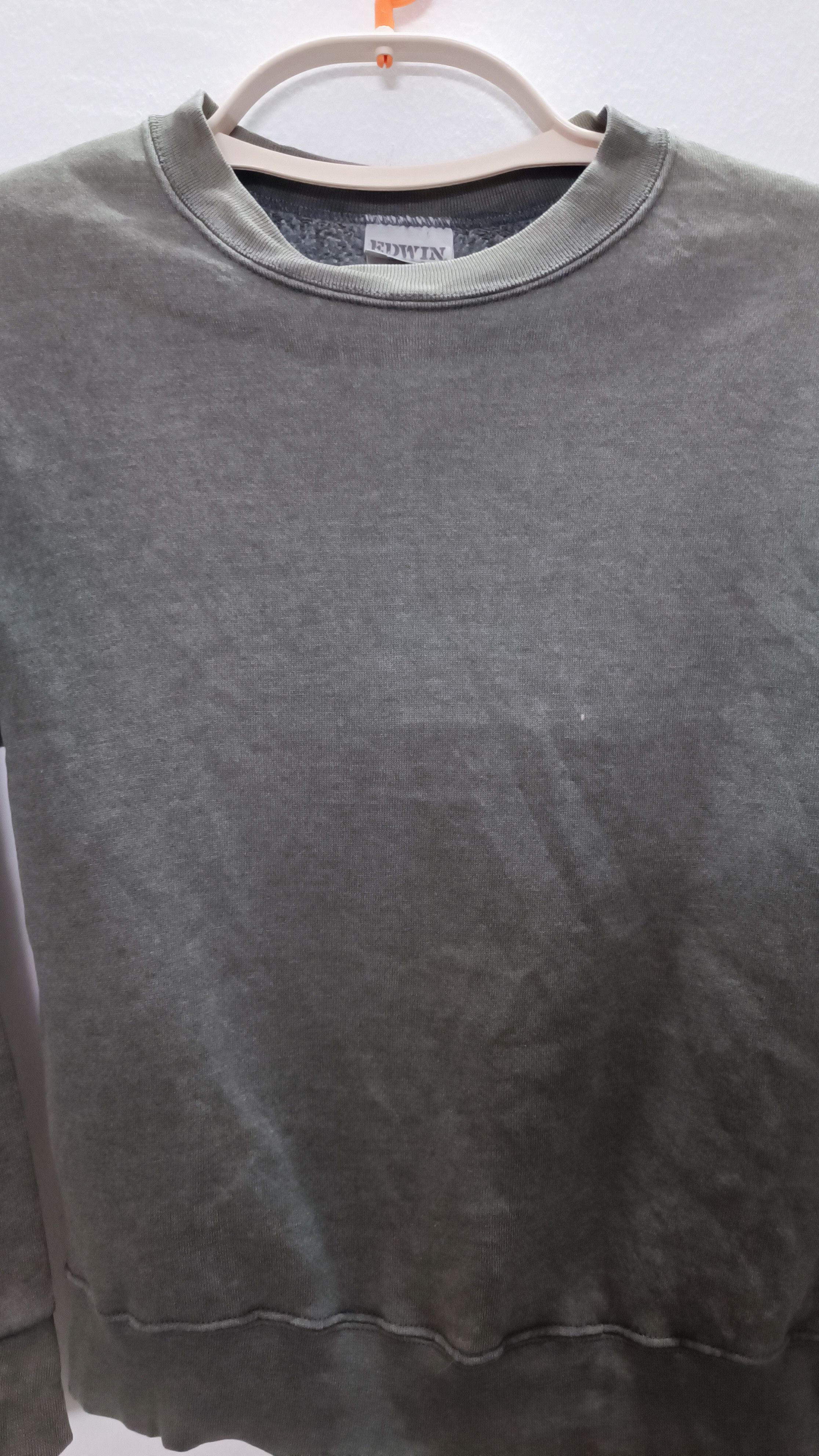 Designer × Edwin × Vintage Vintage Look Edwin Made in USA Grey Sweatshirts Size S / US 4 / IT 40 - 2 Thumbnail