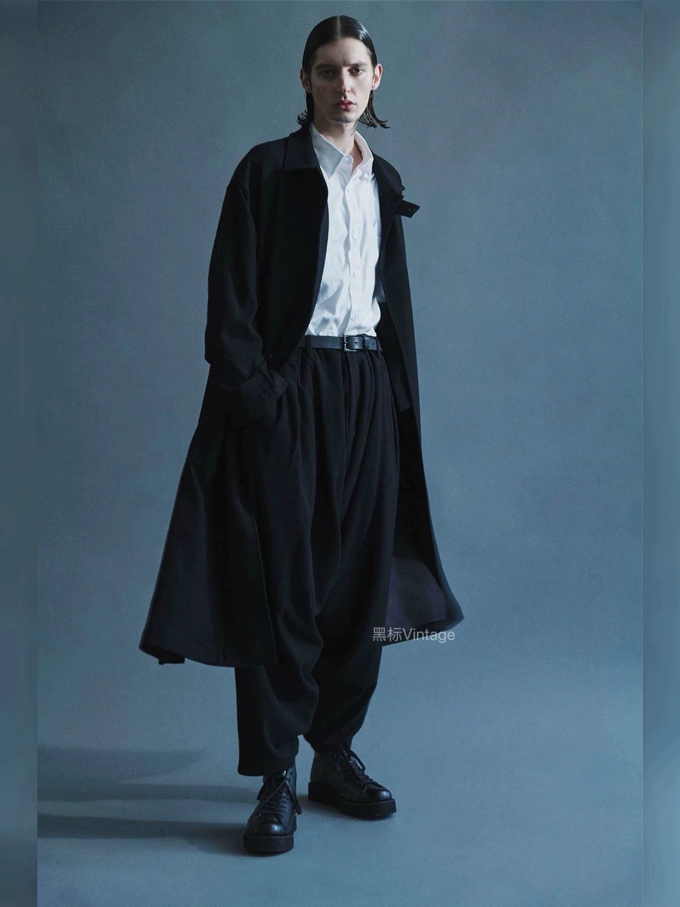 Yohji Yamamoto Yohji Yamamoto 25SS Vintage Triacetate Low-Rise Pants Size US 32 / EU 48 - 1 Thumbnail